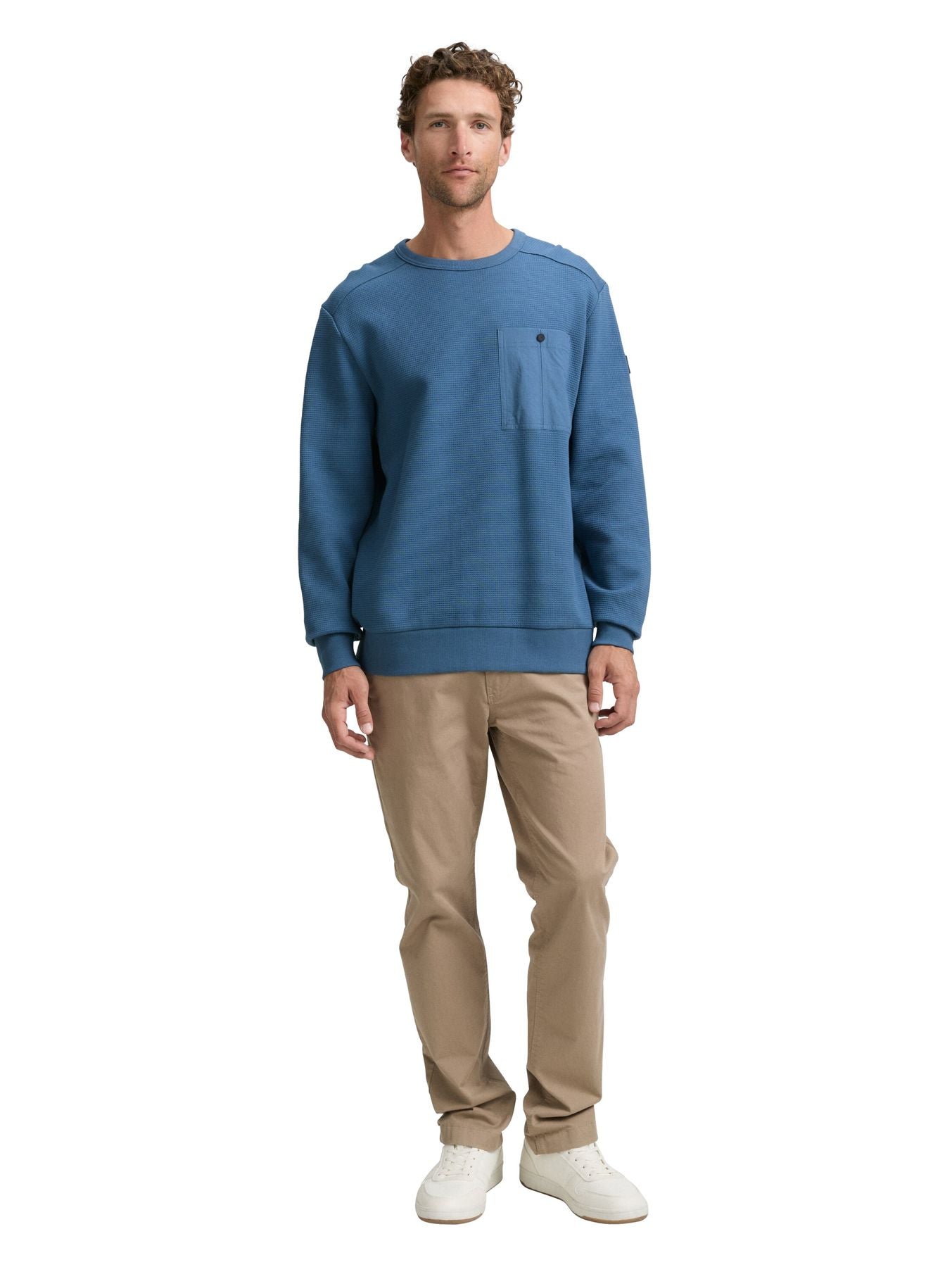 Sweatshirt mit Brusttasche