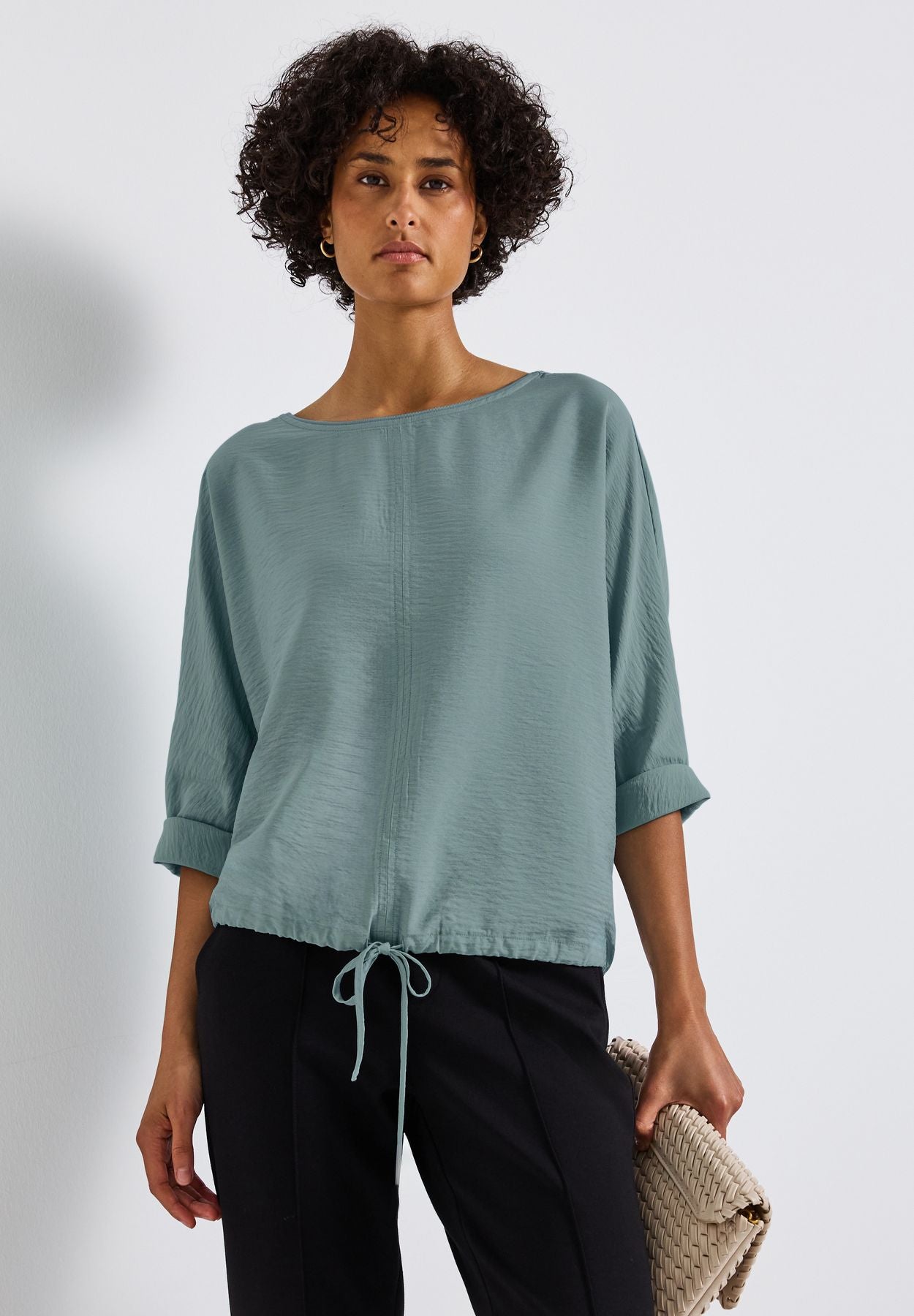 Dolman Strukturbluse