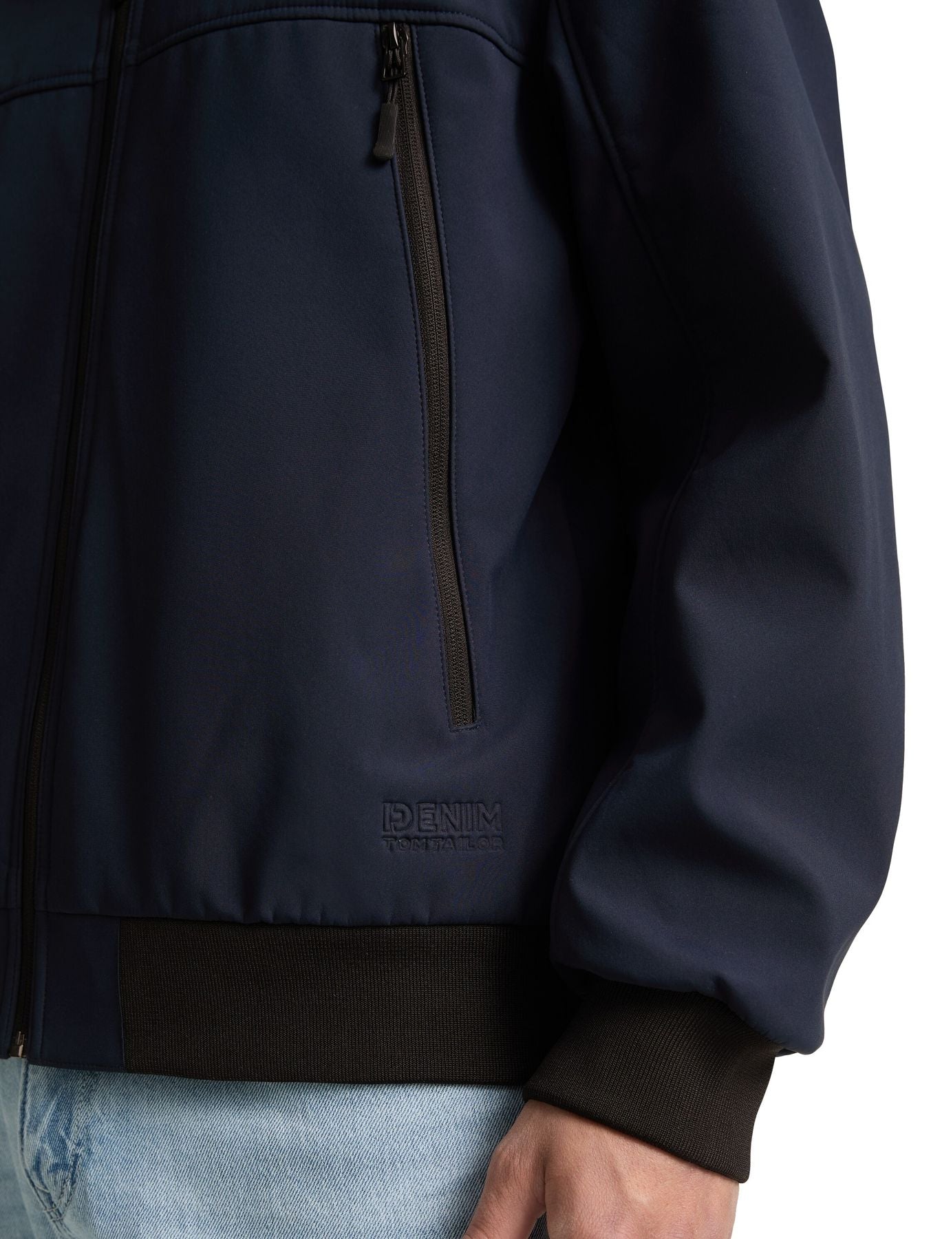 Softshell Jacke im Bomber-Style