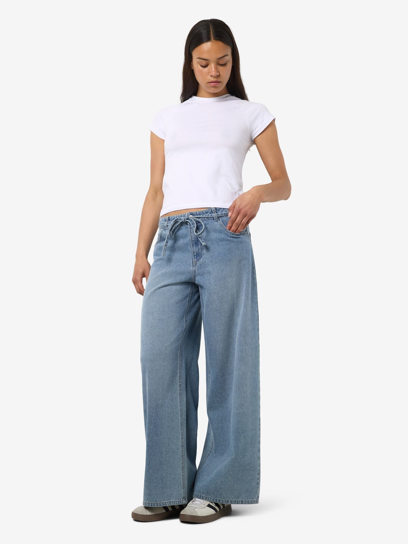 NMMAISY NW BELT LOOSE JEANS BS031LB