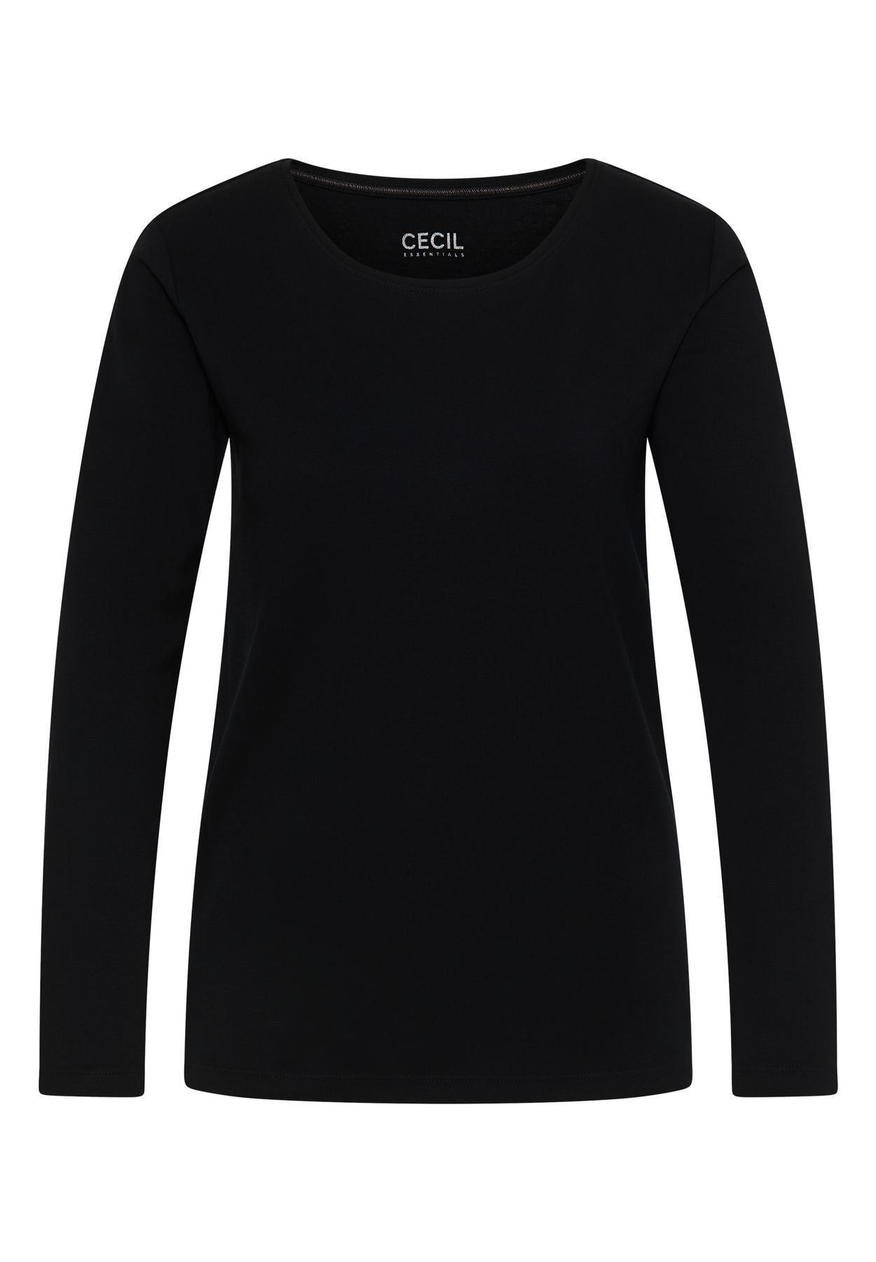 Basic Langarmshirt