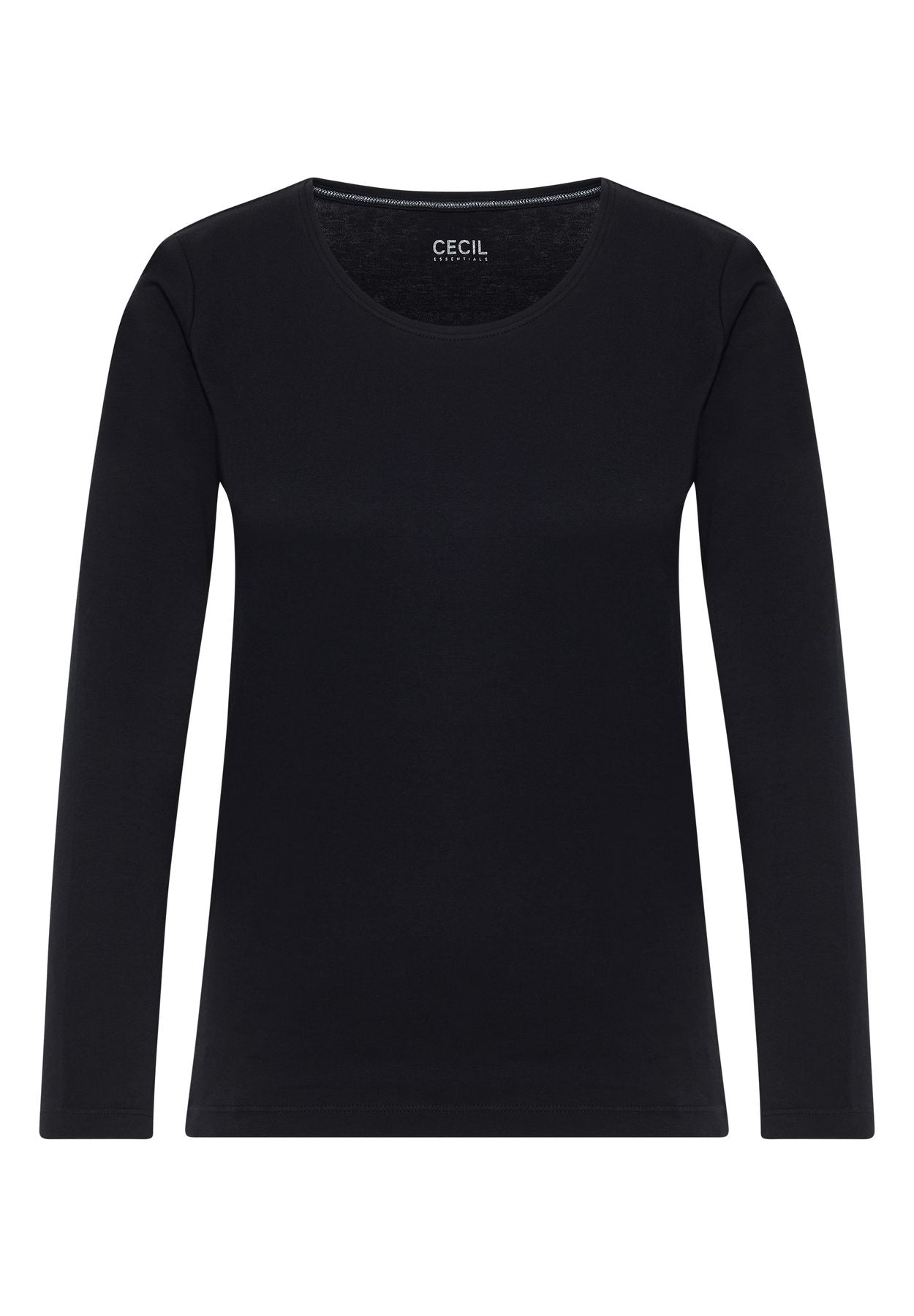 Basic Langarmshirt