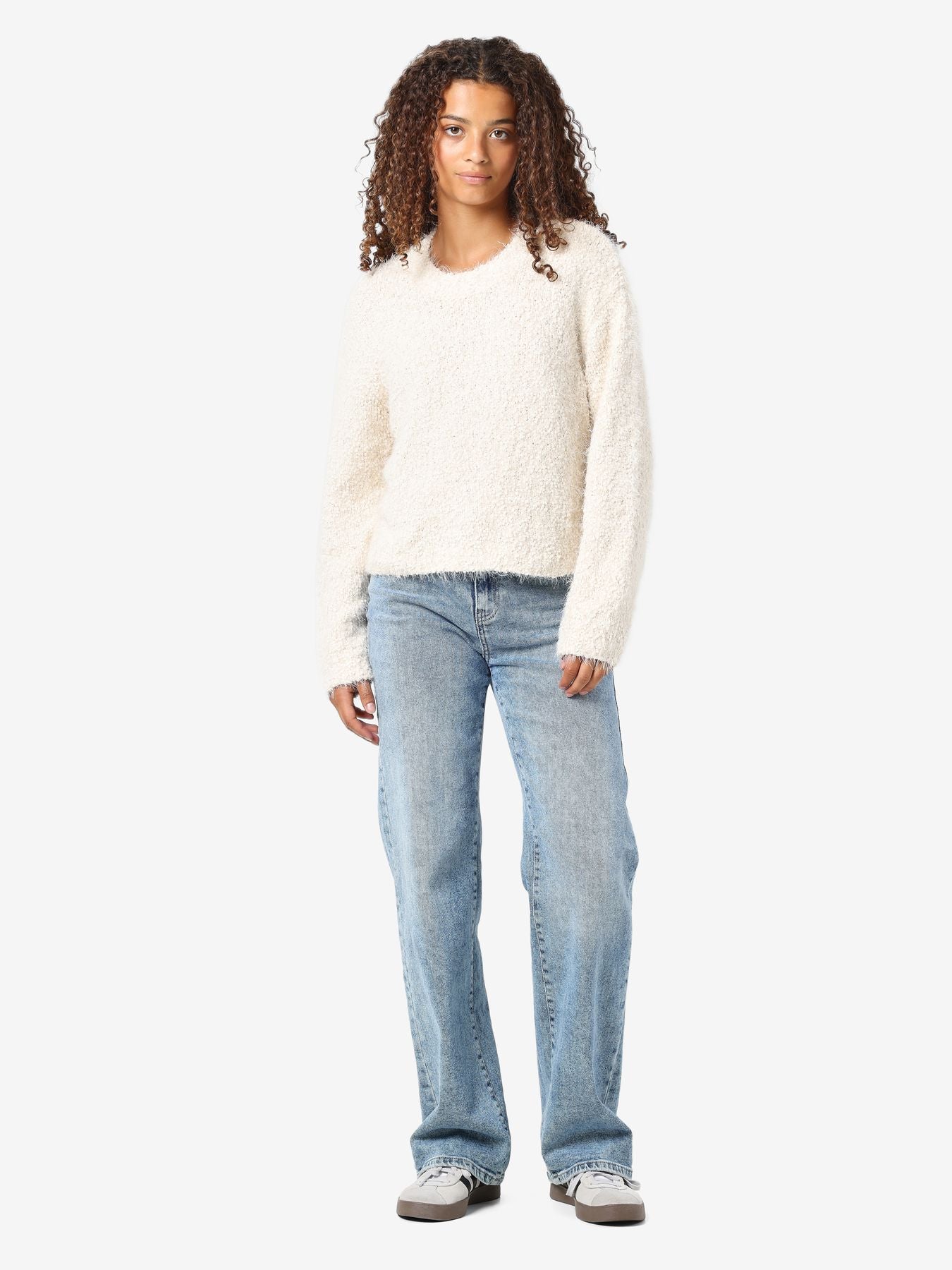 NMSASSY L/S O-NECK KNIT FWD NOOS