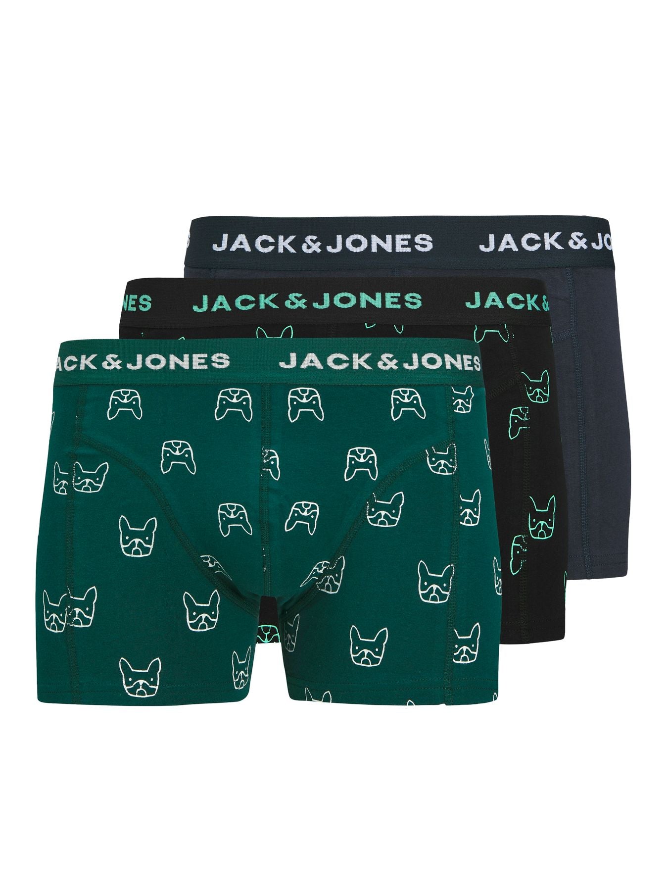 JACDENIM DOG TRUNKS 3 PACK