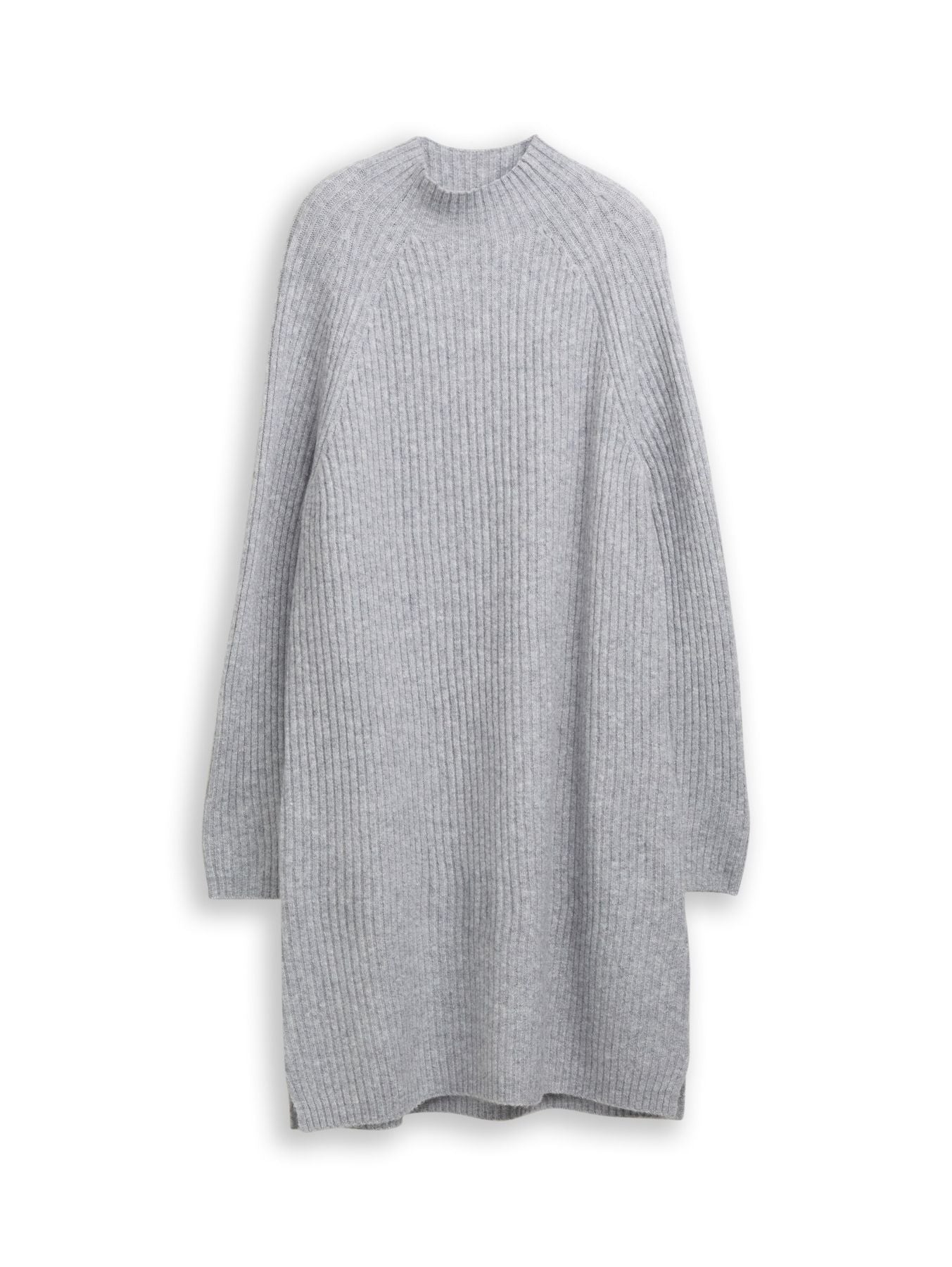 Strickkleid mit Stehkragen