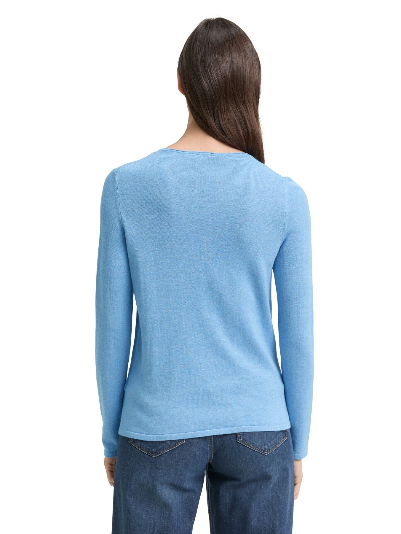 sweater basic v-neck