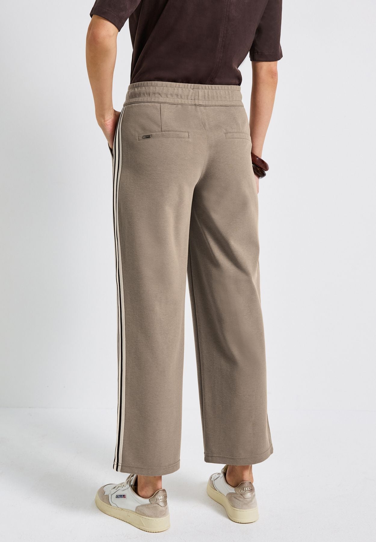 Straight Leg Strukturhose