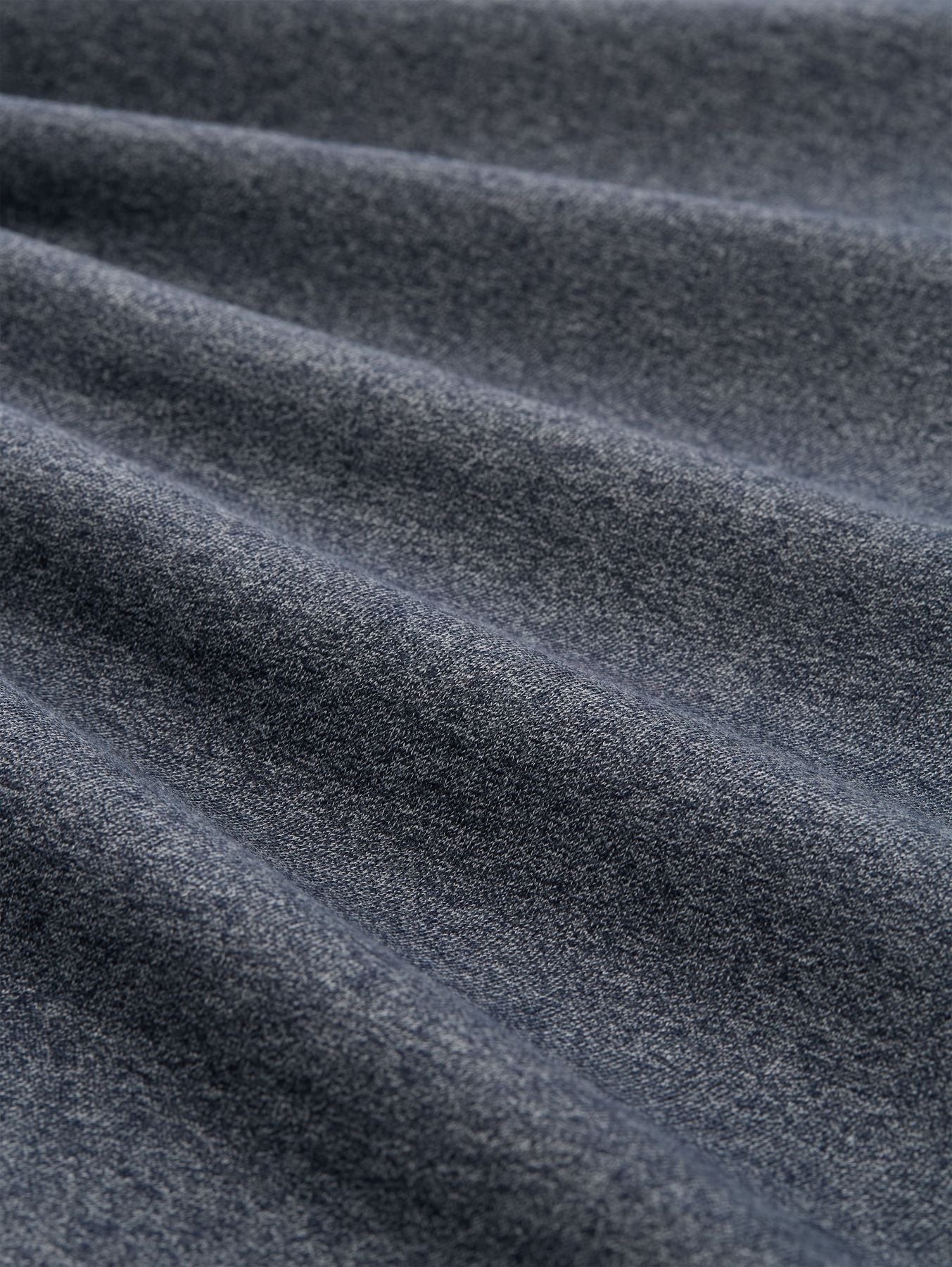 Sweatshirt in Melange-Optik