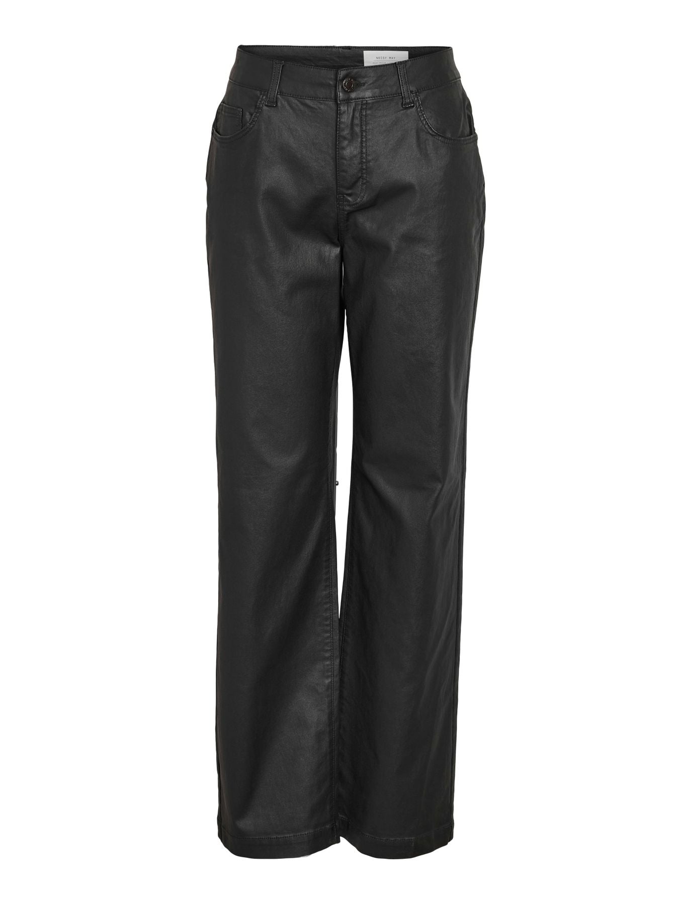 NMYOLANDA NW WIDE LEG COATED DENIM BOX