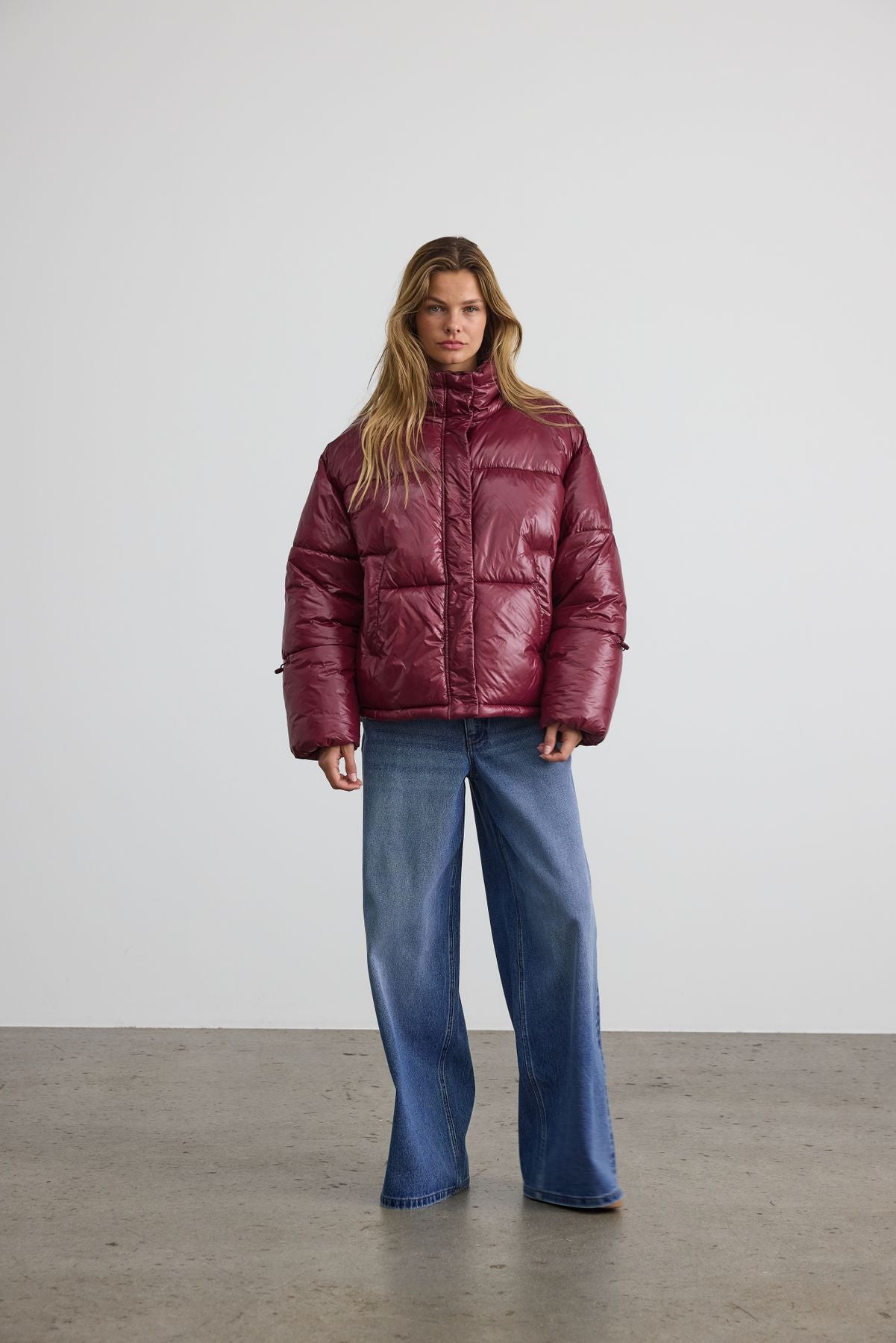 NMALLIE SHINY PUFFER FWD NOOS