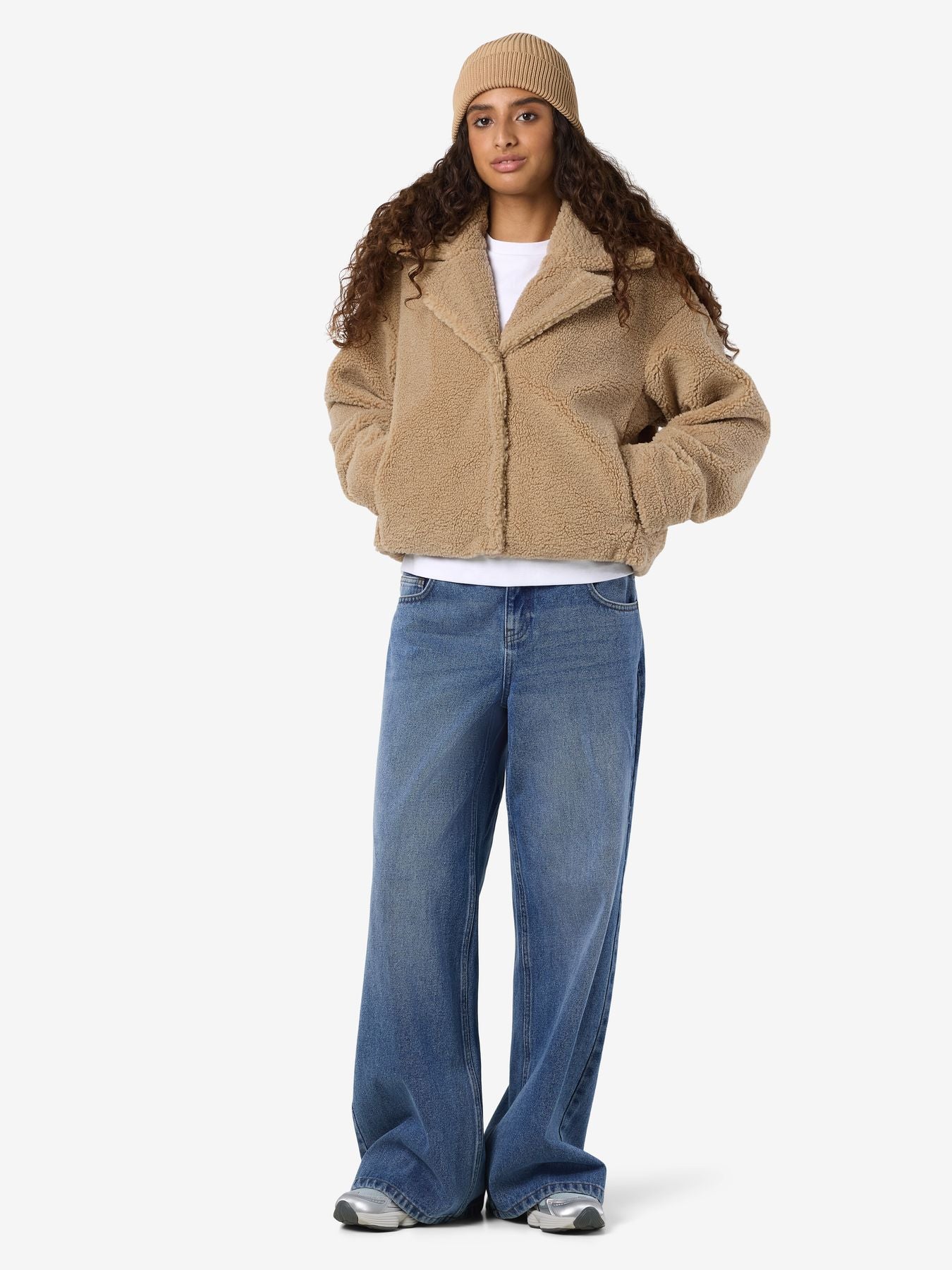 NMNATI CROP TEDDY JACKET FWD NOOS