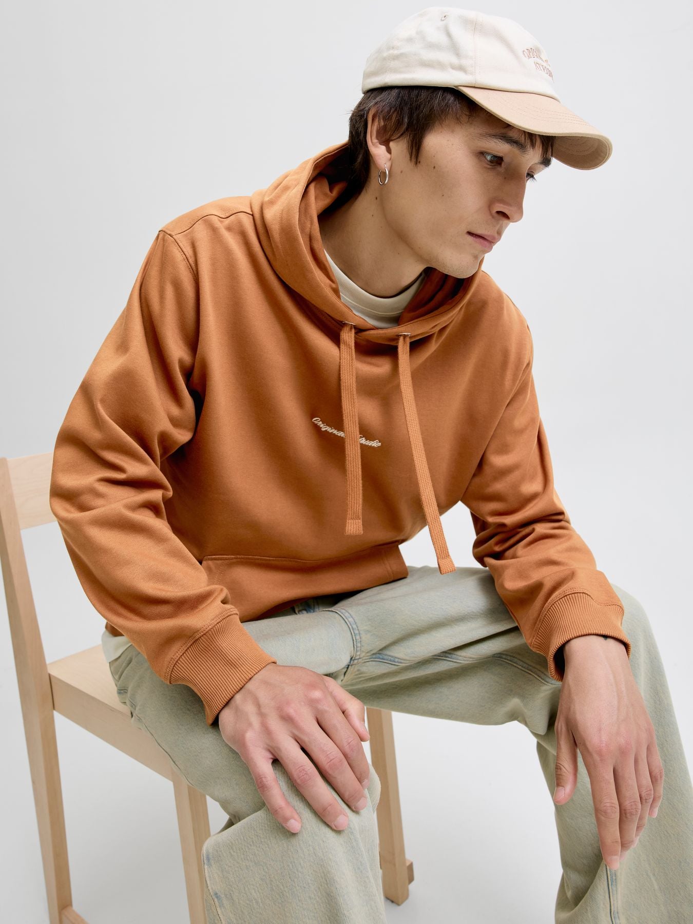 JORNORREBRO EMB SWEAT HOOD NOOS