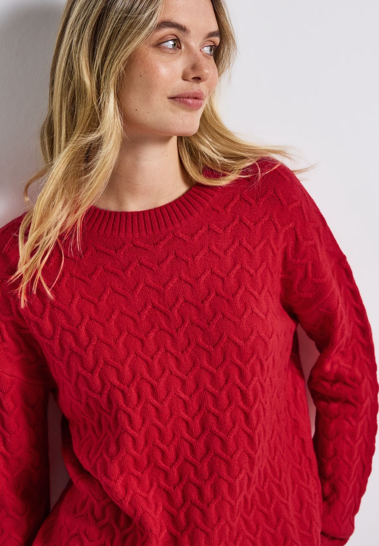 Kuscheliger Strukturpullover