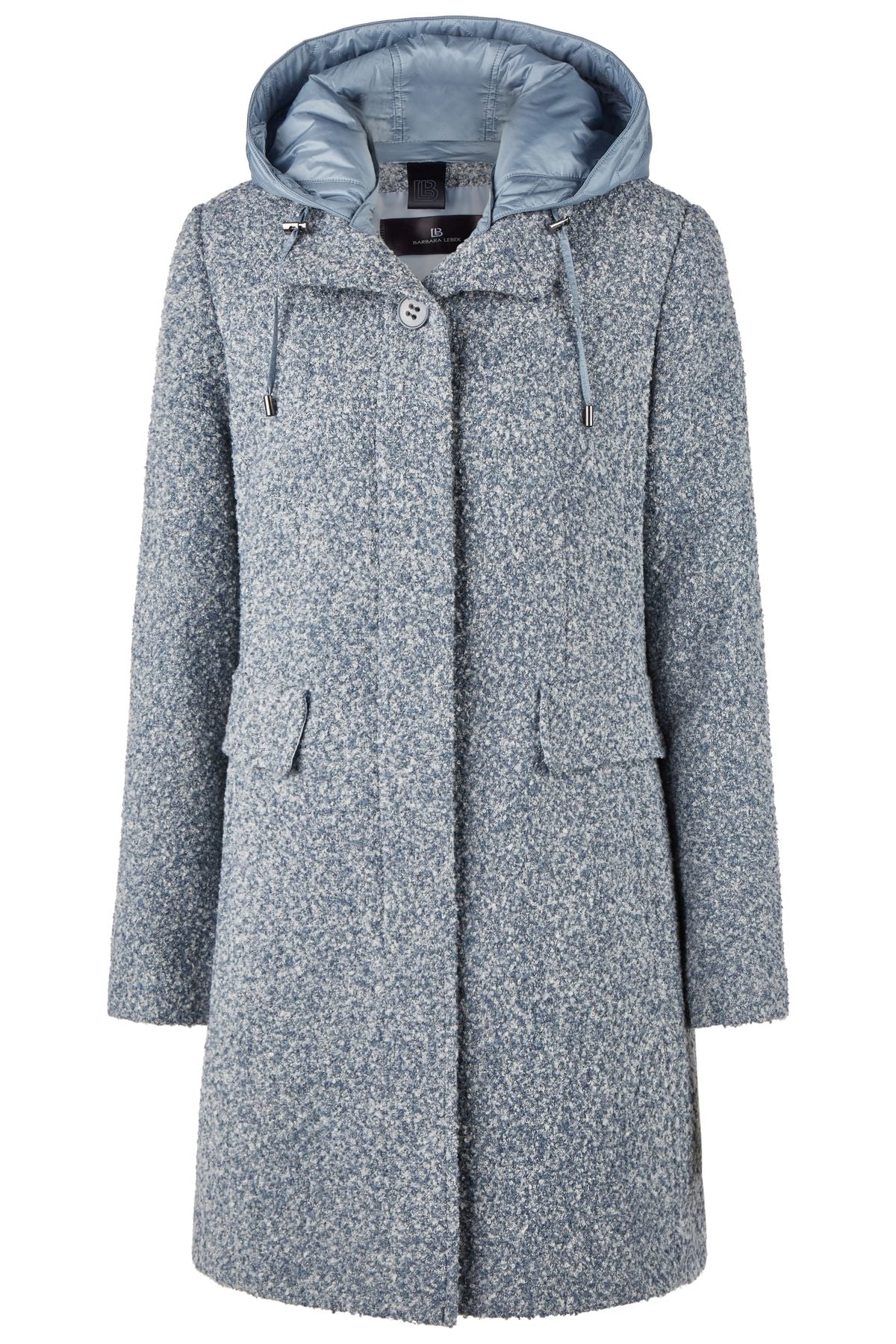 Wolljacke mit Kapuze