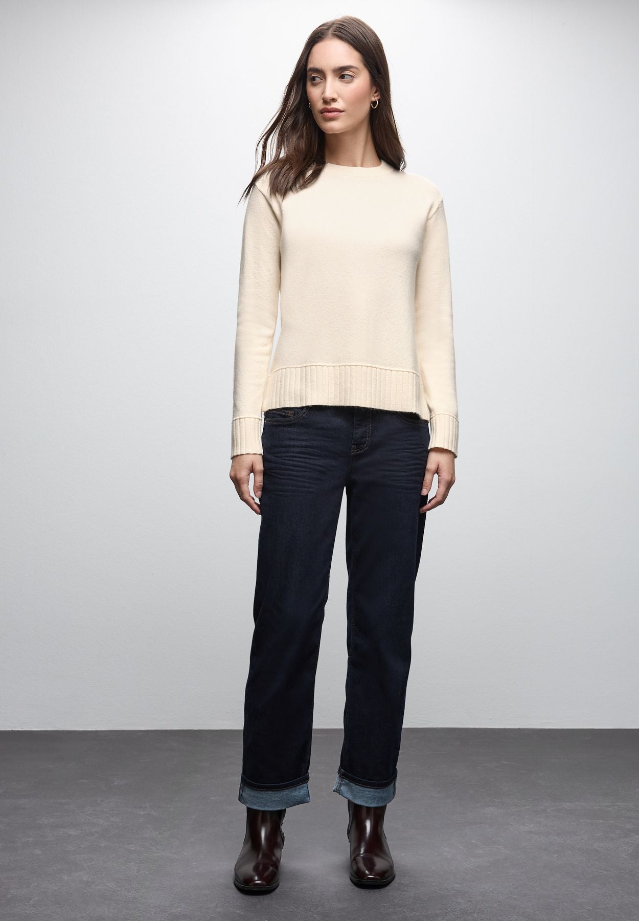 Rundhals Pullover