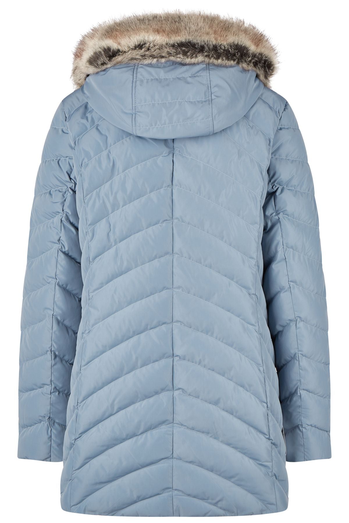 Jacke Thermore mit Kapuze und Webpelz