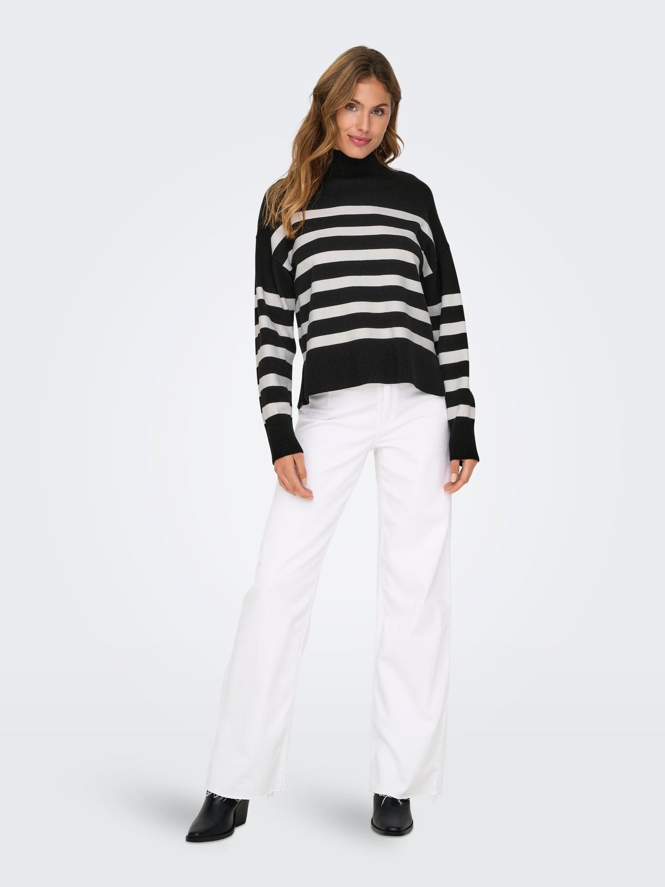 ONLBARI L/S HIGHNECK KNT NOOS