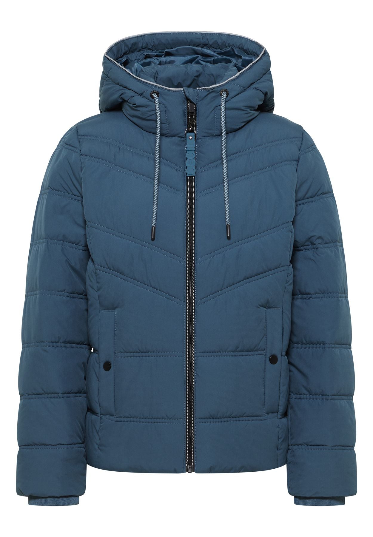 Steppjacke mit Kapuze