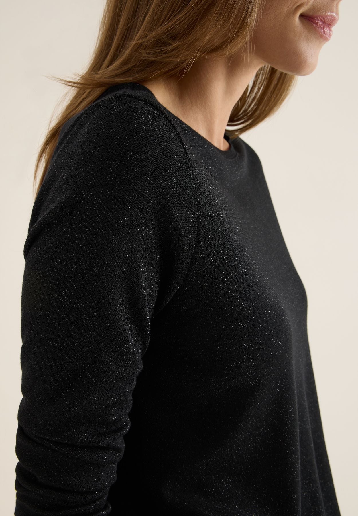 Glitzerndes Jersey Shirt