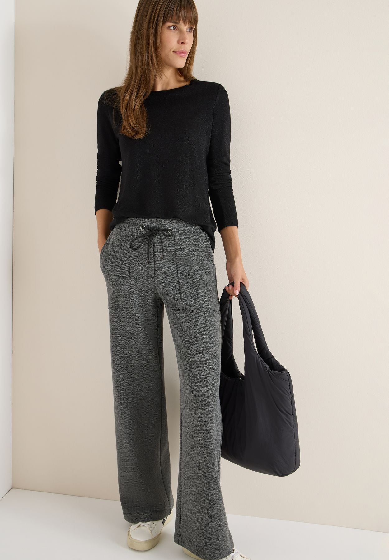 Glitzerndes Jersey Shirt