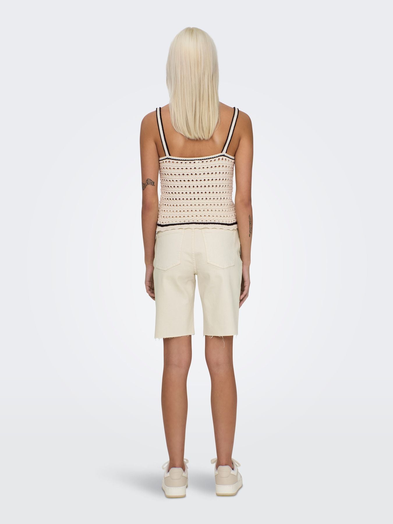 ONLMINNIE LIFE SL SWEETHEART TOP KNT