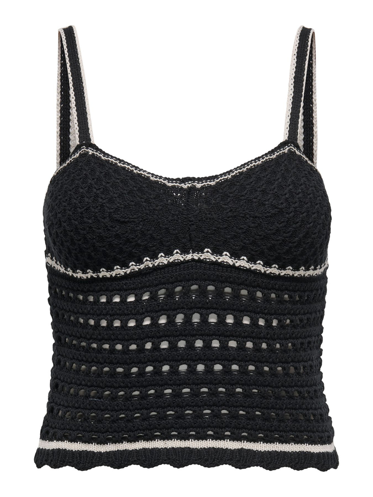 ONLMINNIE LIFE SL SWEETHEART TOP KNT
