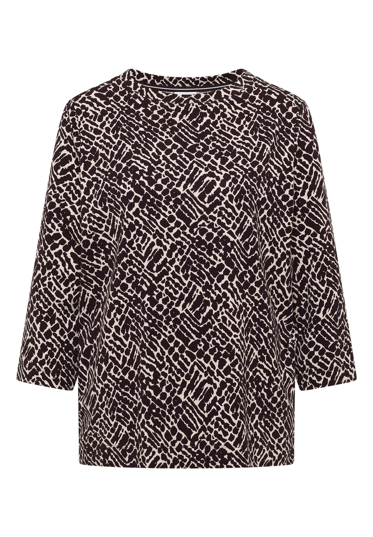 Shirt mit Minimal Print