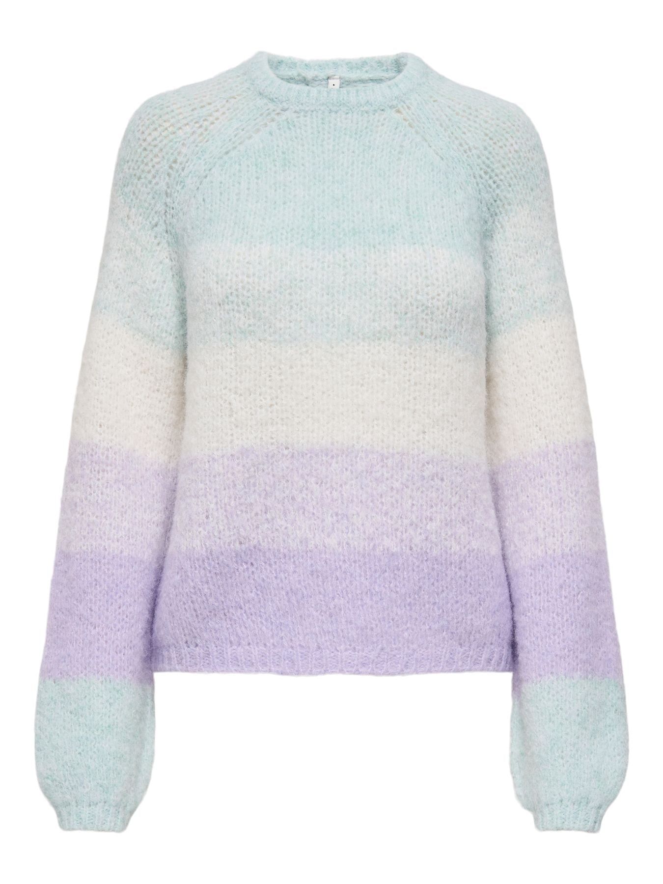 ONLMISTY LIFE LS STRIPE O-NECK KNT