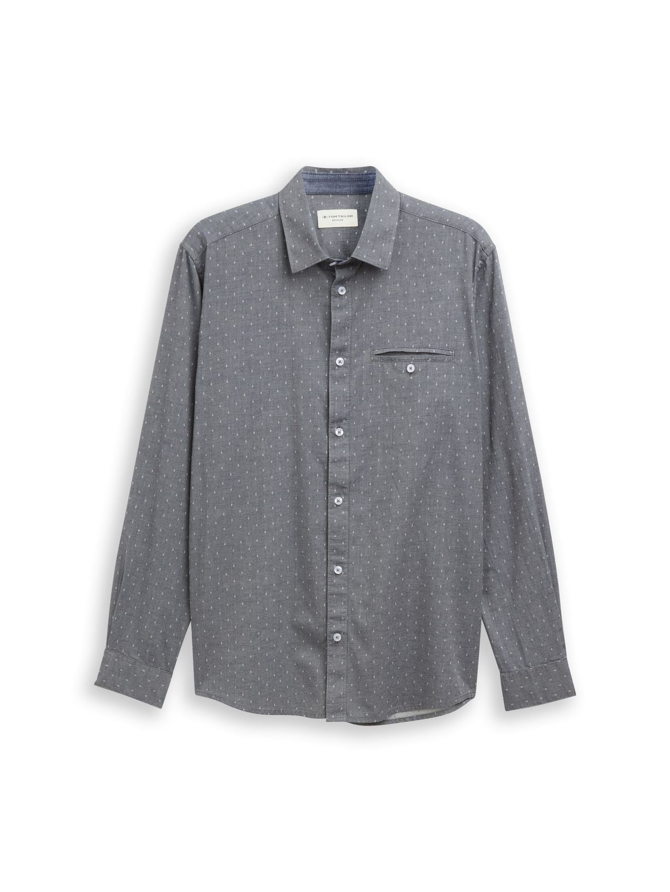 Regular Fit Hemd mit Brusttasche