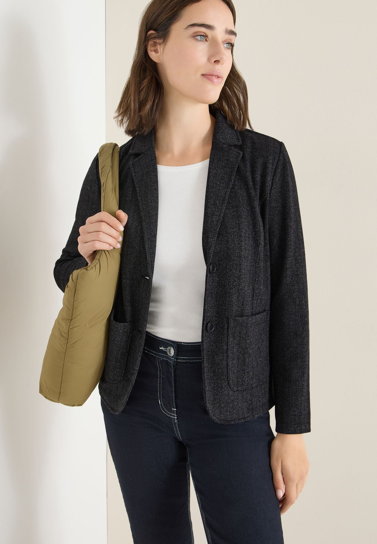 Herringbone Blazer