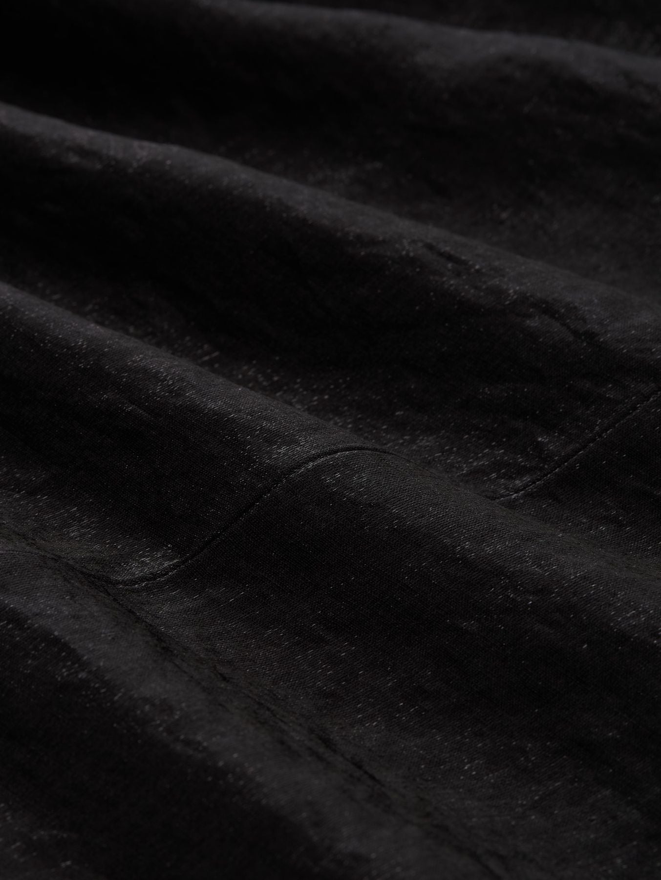 Loose Fit Bluse in Satin-Optik