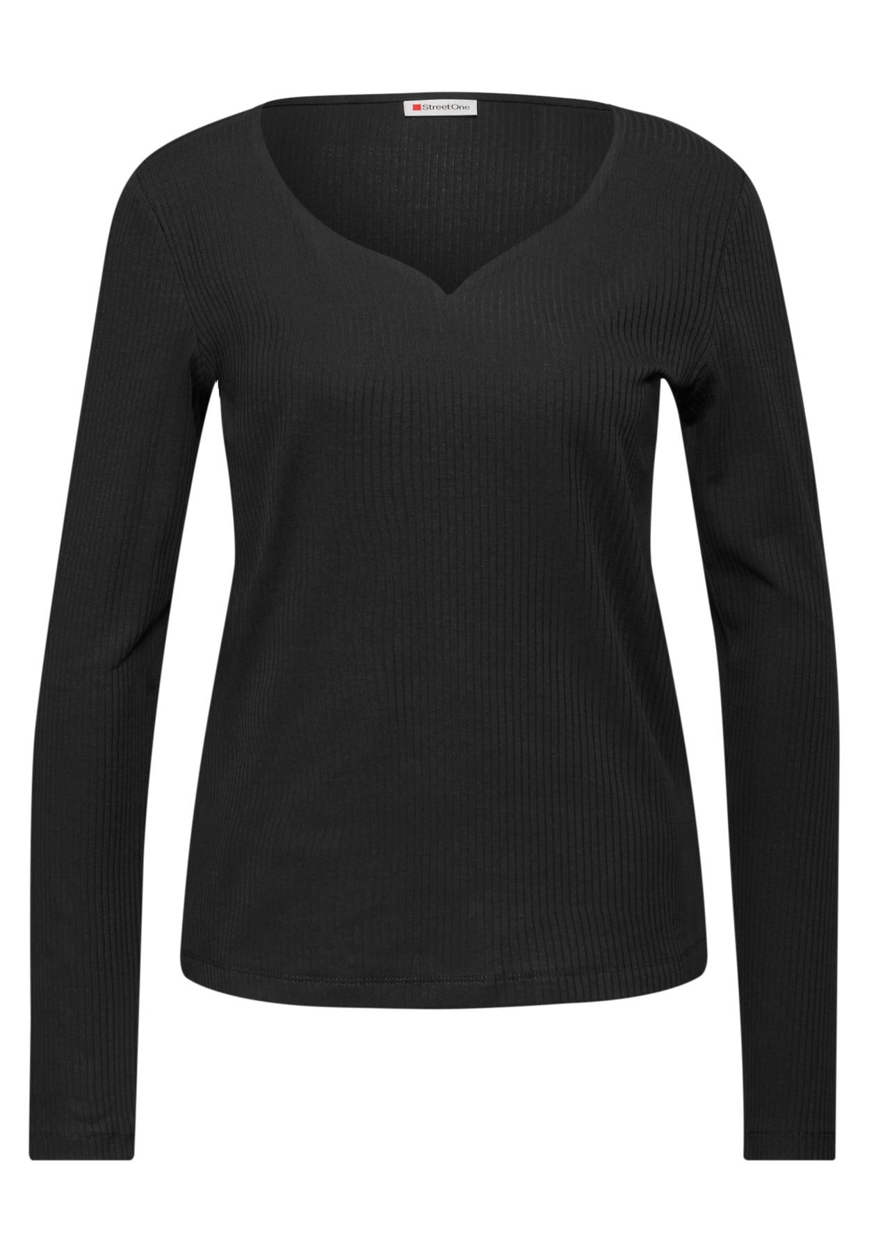 Shirt mit Herzausschnitt