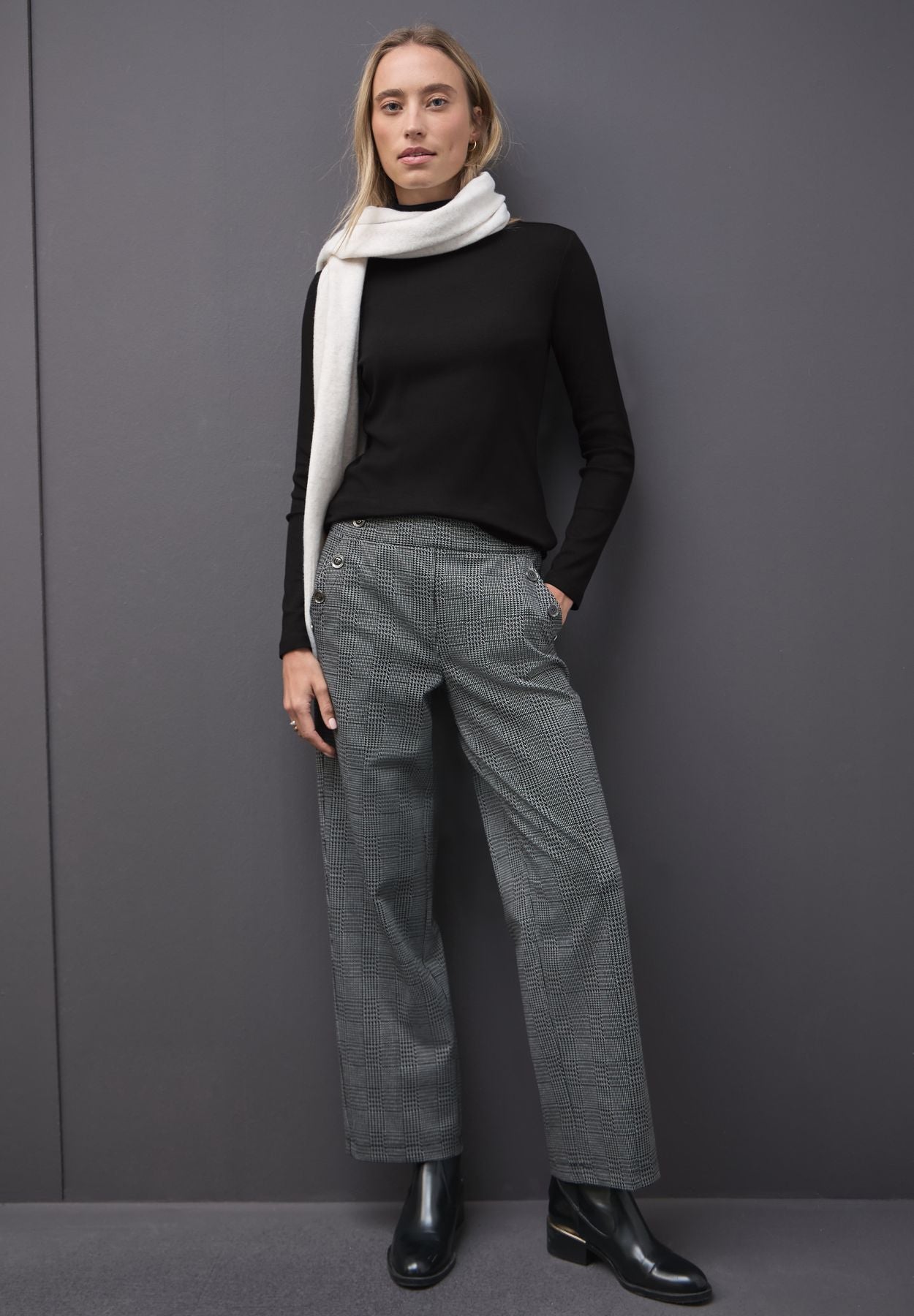 Basic Rollkragenshirt