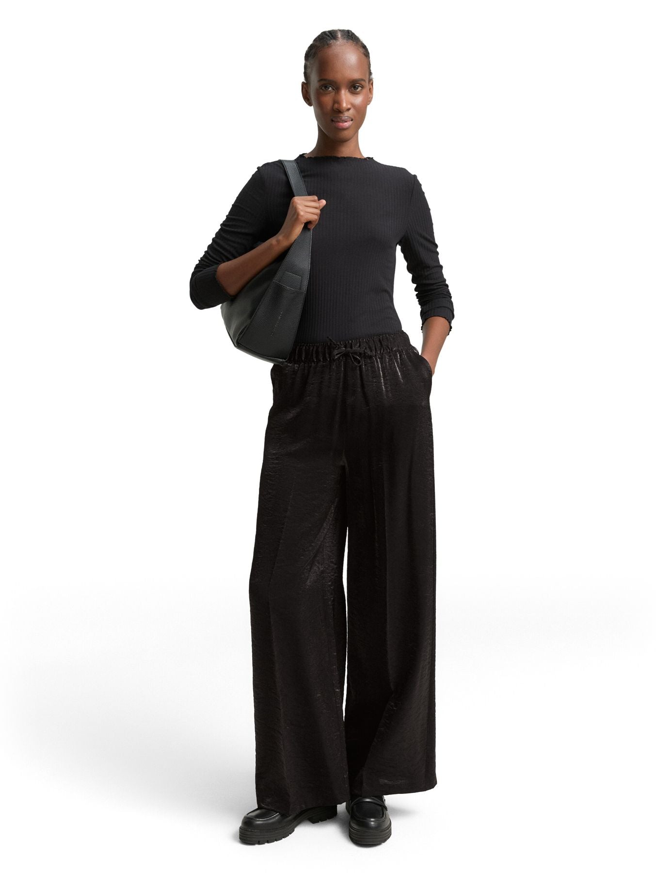 Wide Leg Fit Palazzo Hose