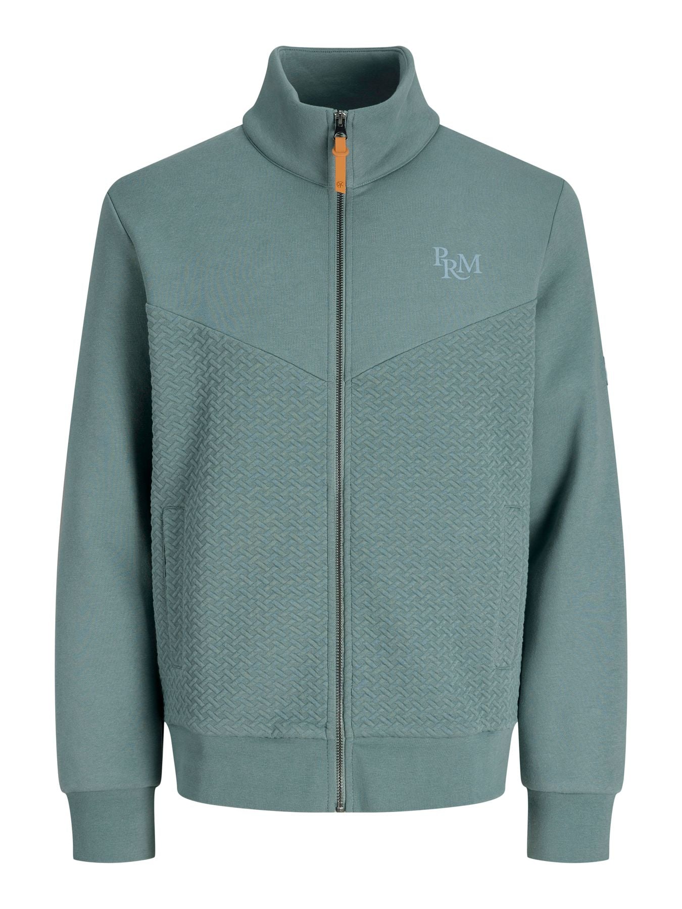 JPRBLUFRANKIE SWEAT ZIP HIGH NECK PLS