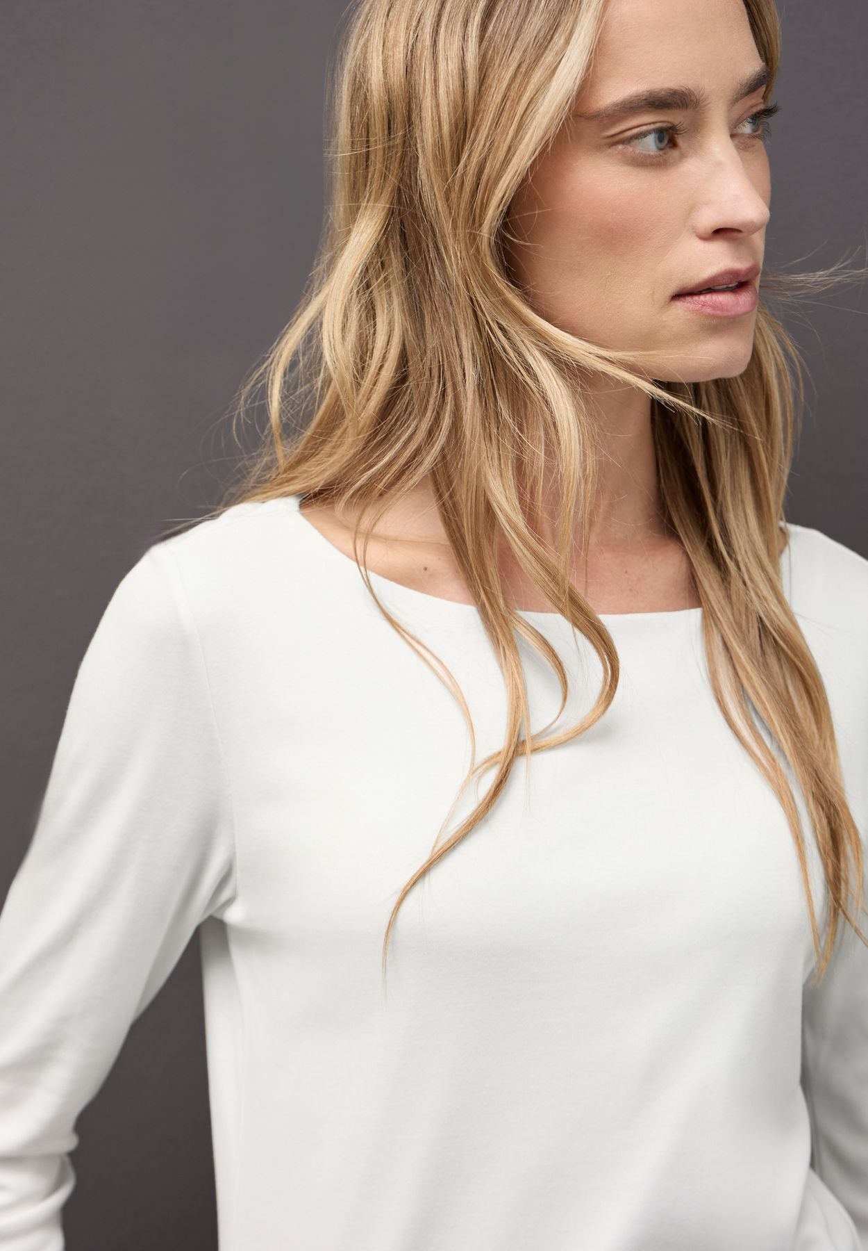 Basic Langarmshirt
