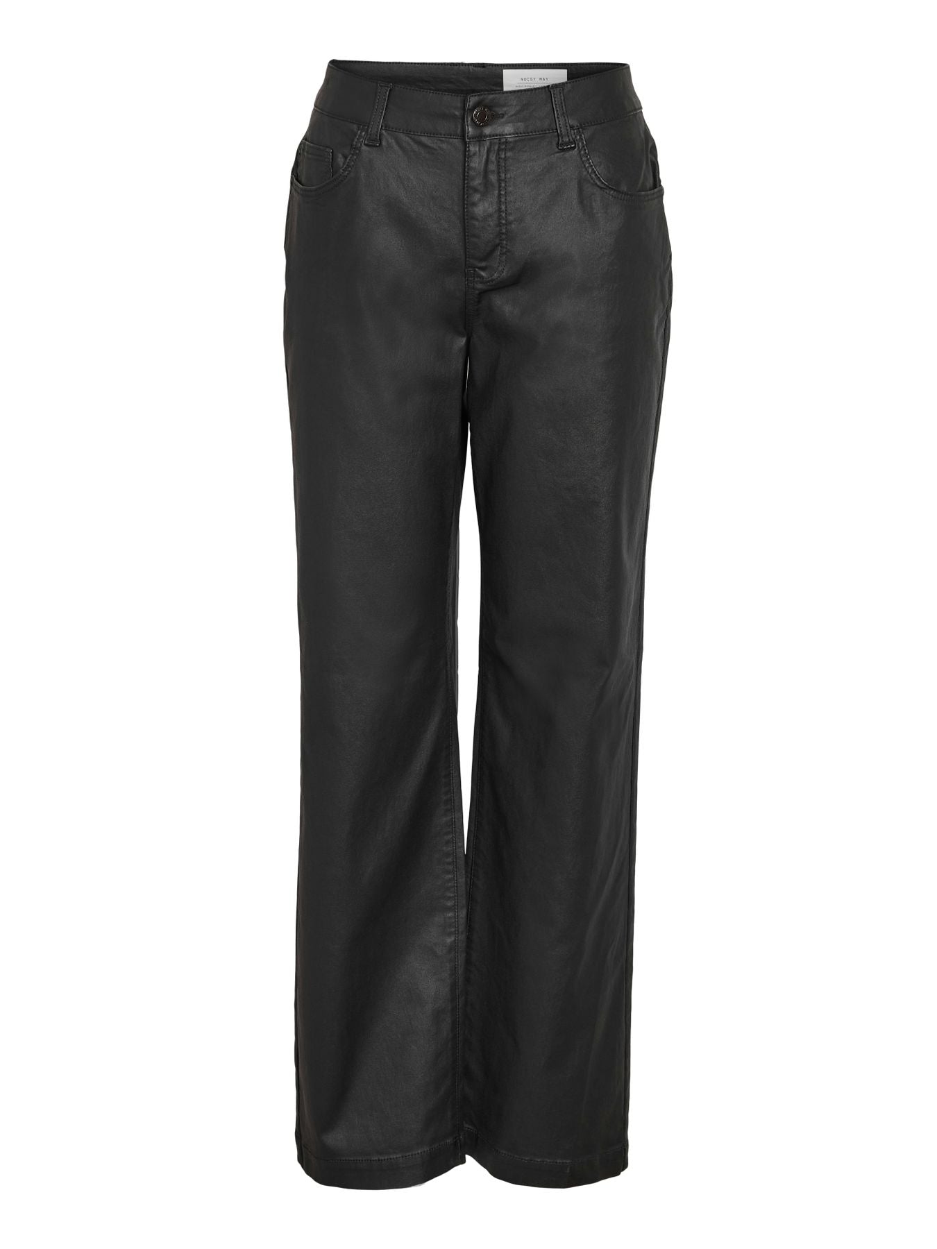 NMYOLANDA NW WIDE LEG COATED DENIM BOX