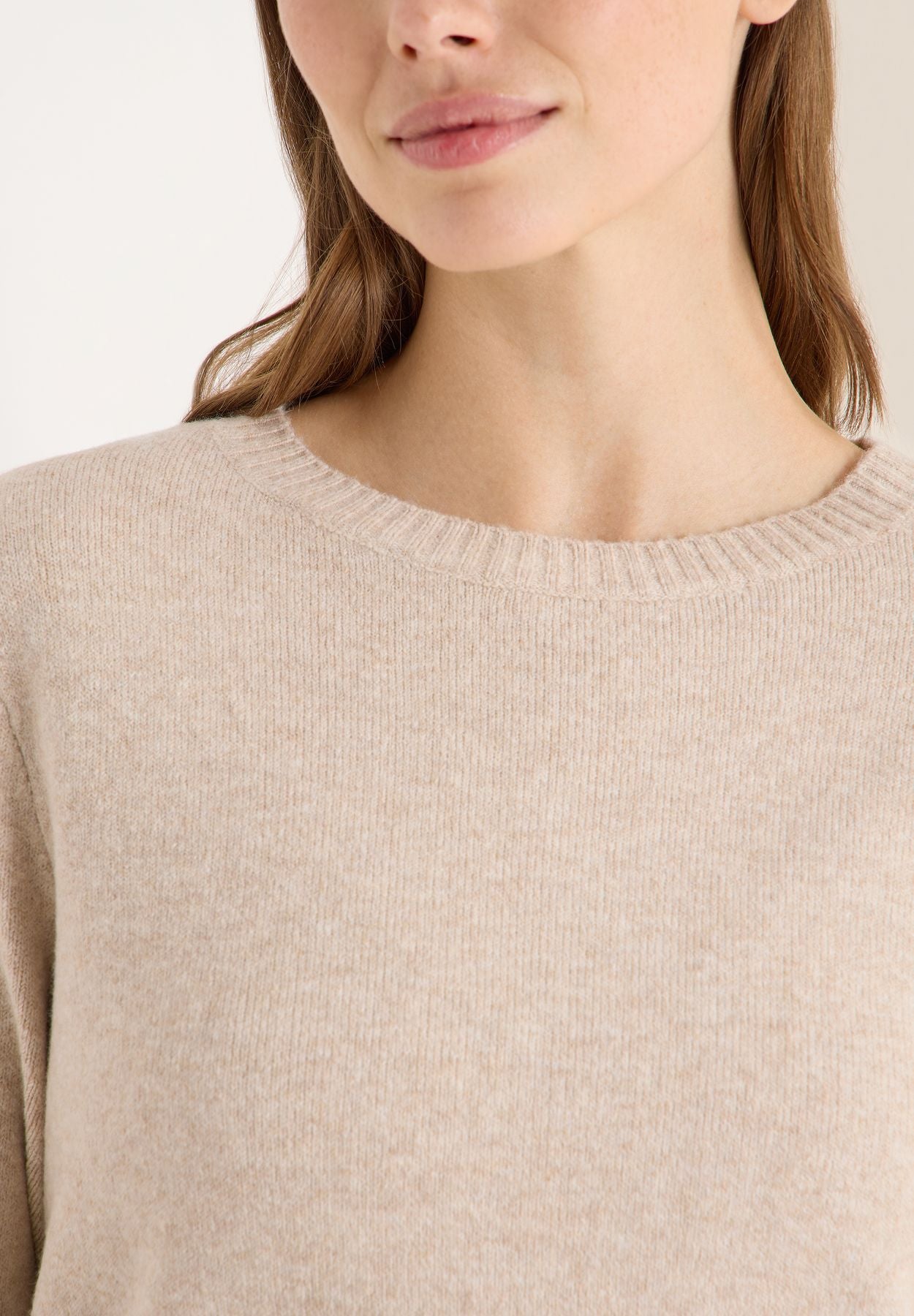 Softer Pullover in Unifarbe