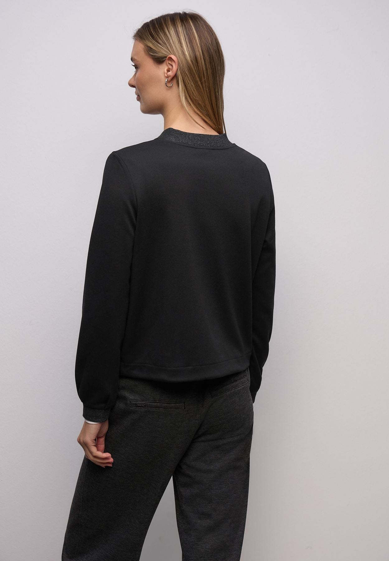 Leichter Blouson mit Glitzer