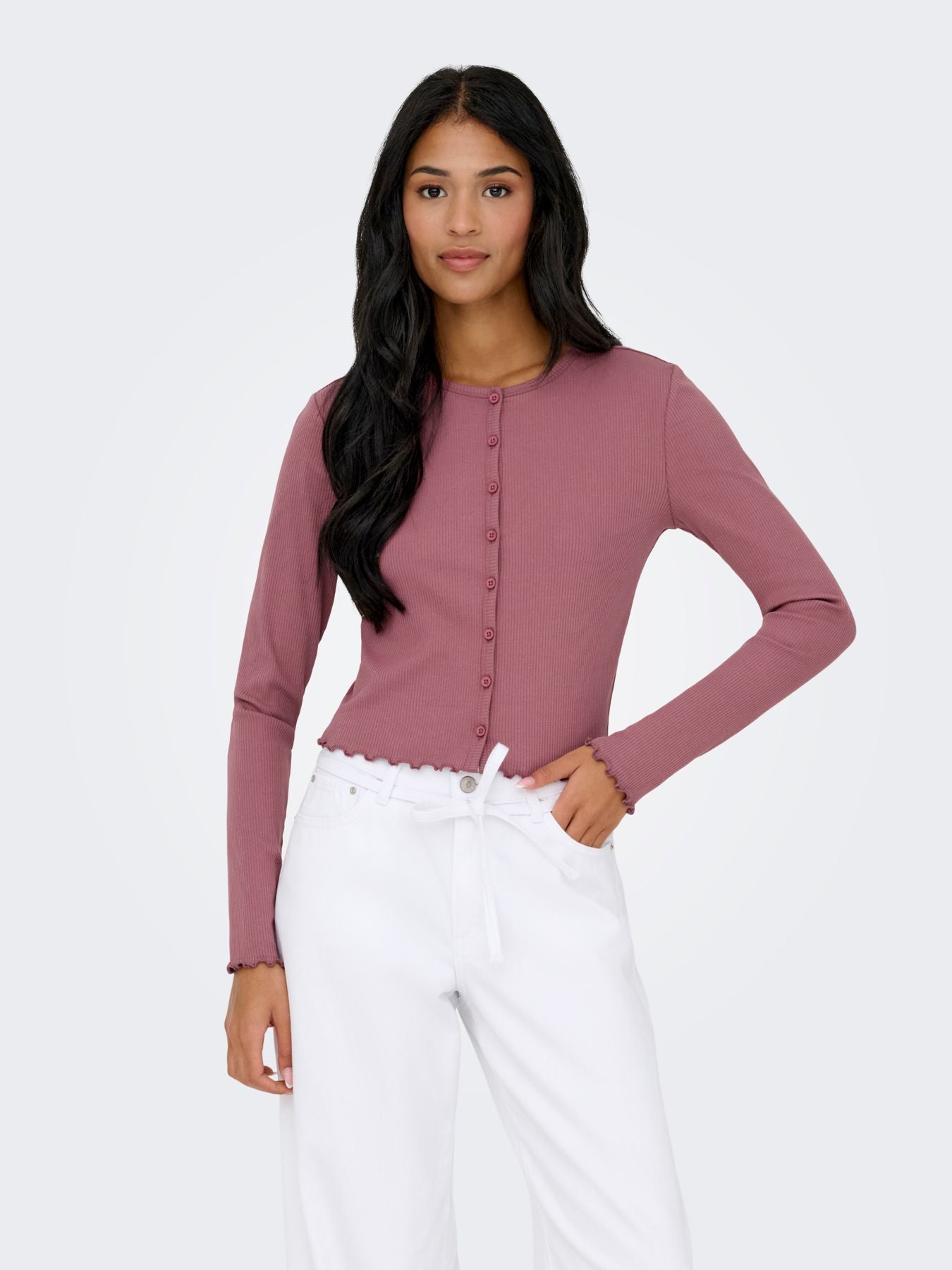 ONLINA L/S CARDIGAN JRS