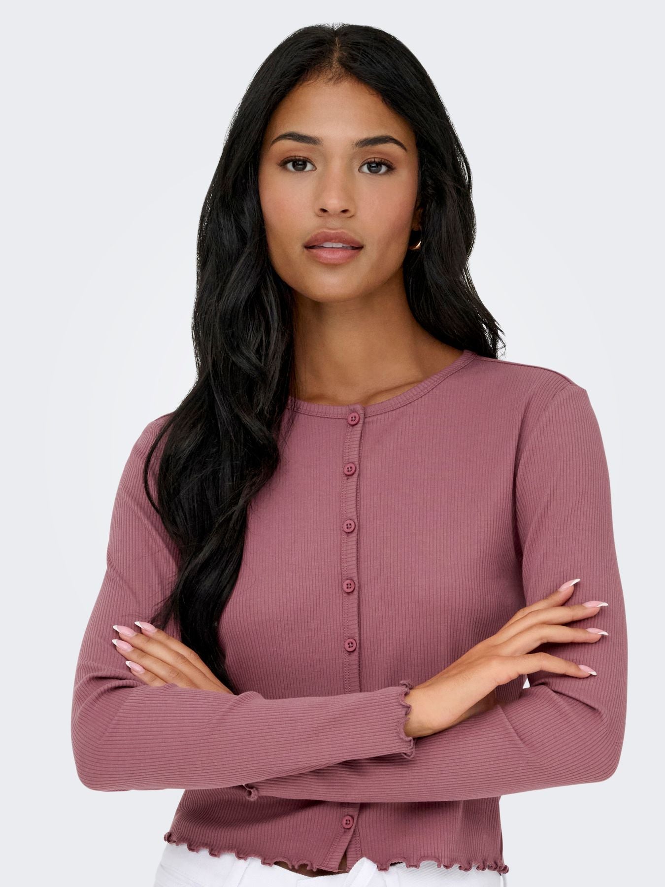 ONLINA L/S CARDIGAN JRS