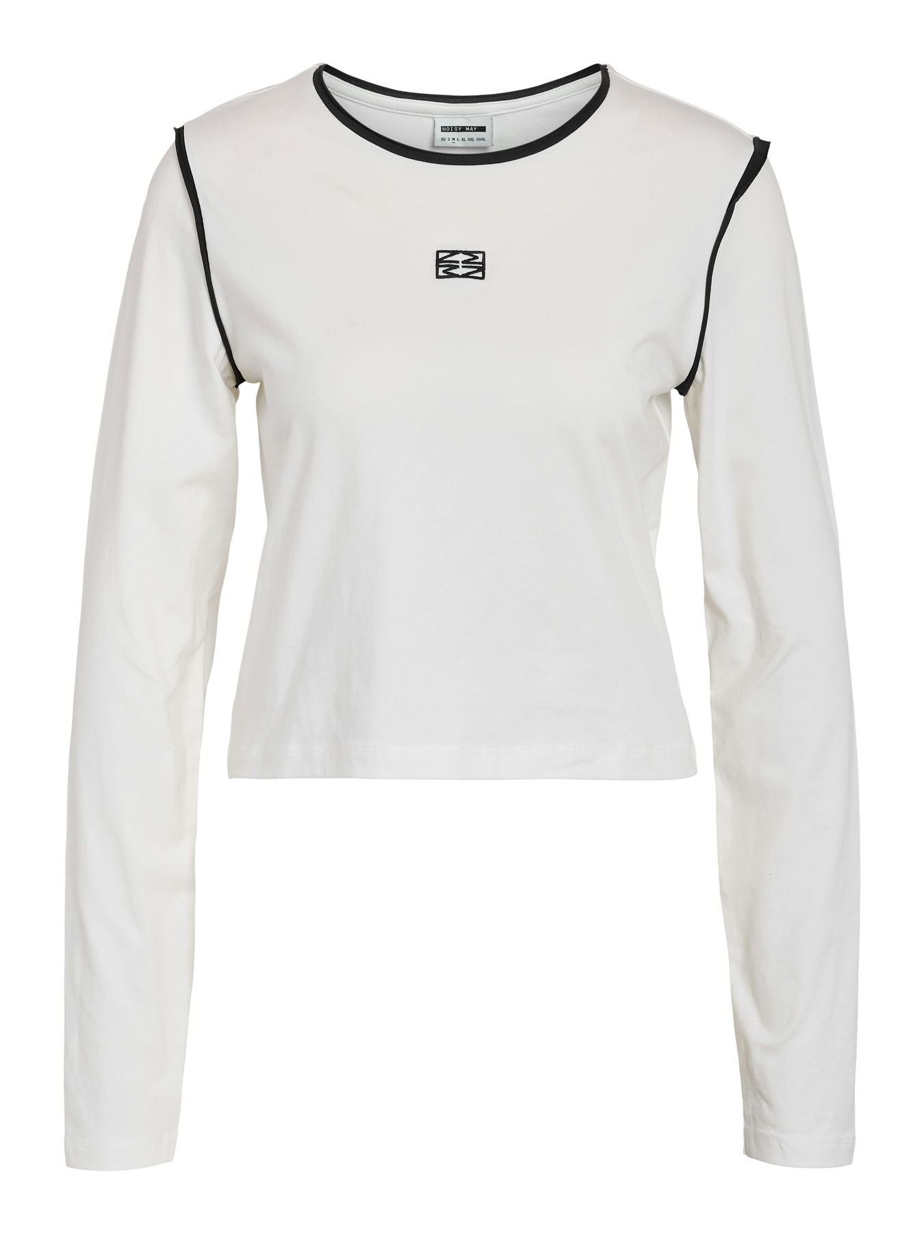 NMMOLLY L/S CROP T-SHIRT FWD