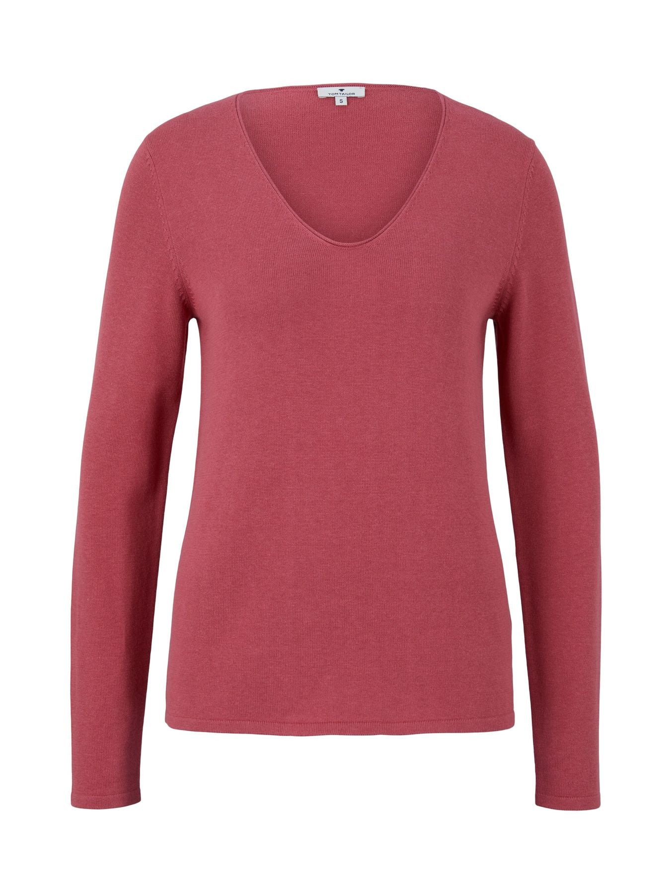 sweater basic v-neck