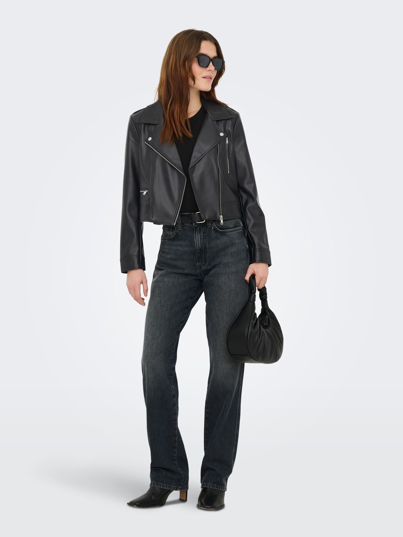 ONLCARMEN FAUX LEATHER BIKER CC OTW