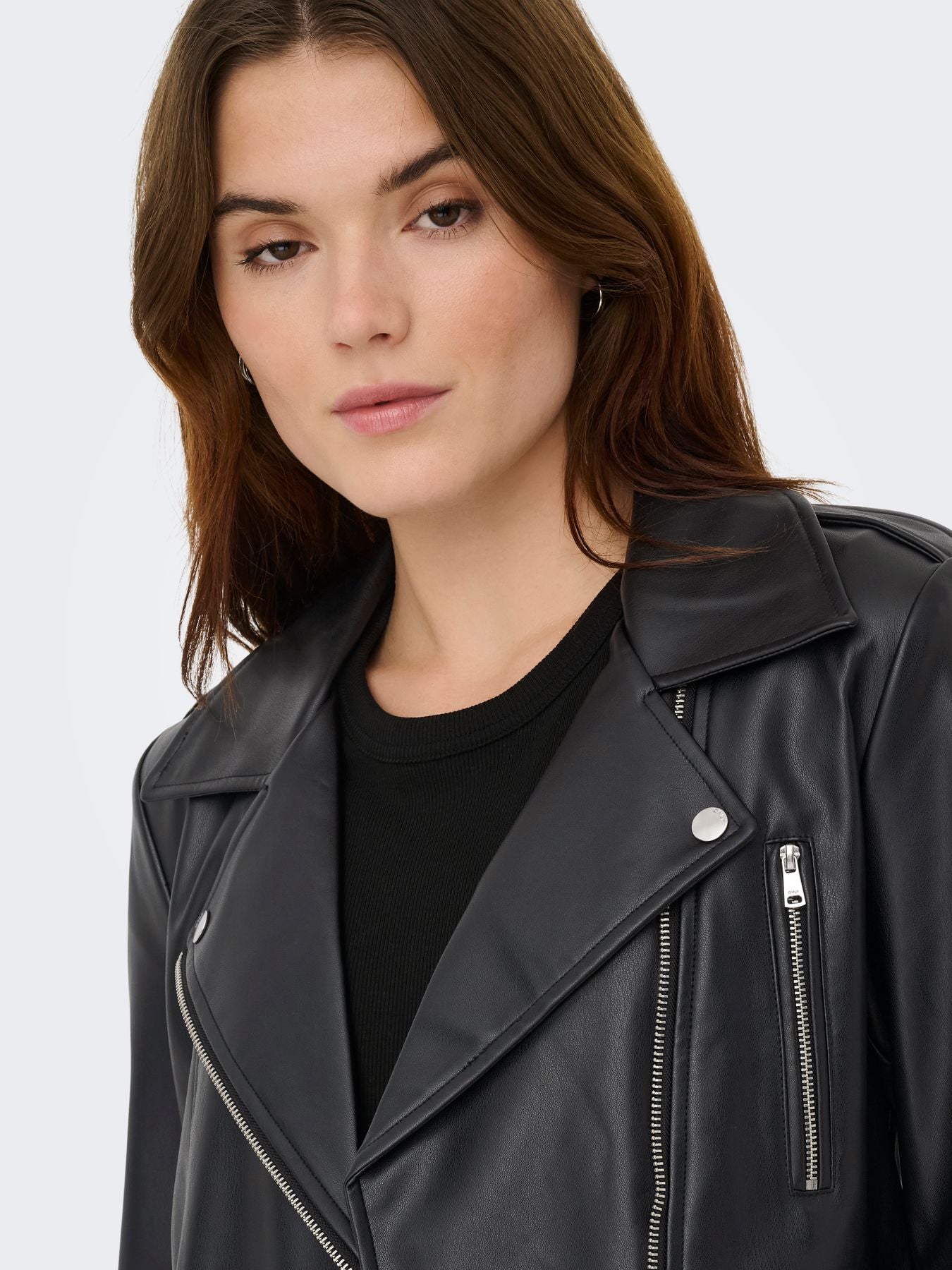ONLCARMEN FAUX LEATHER BIKER CC OTW