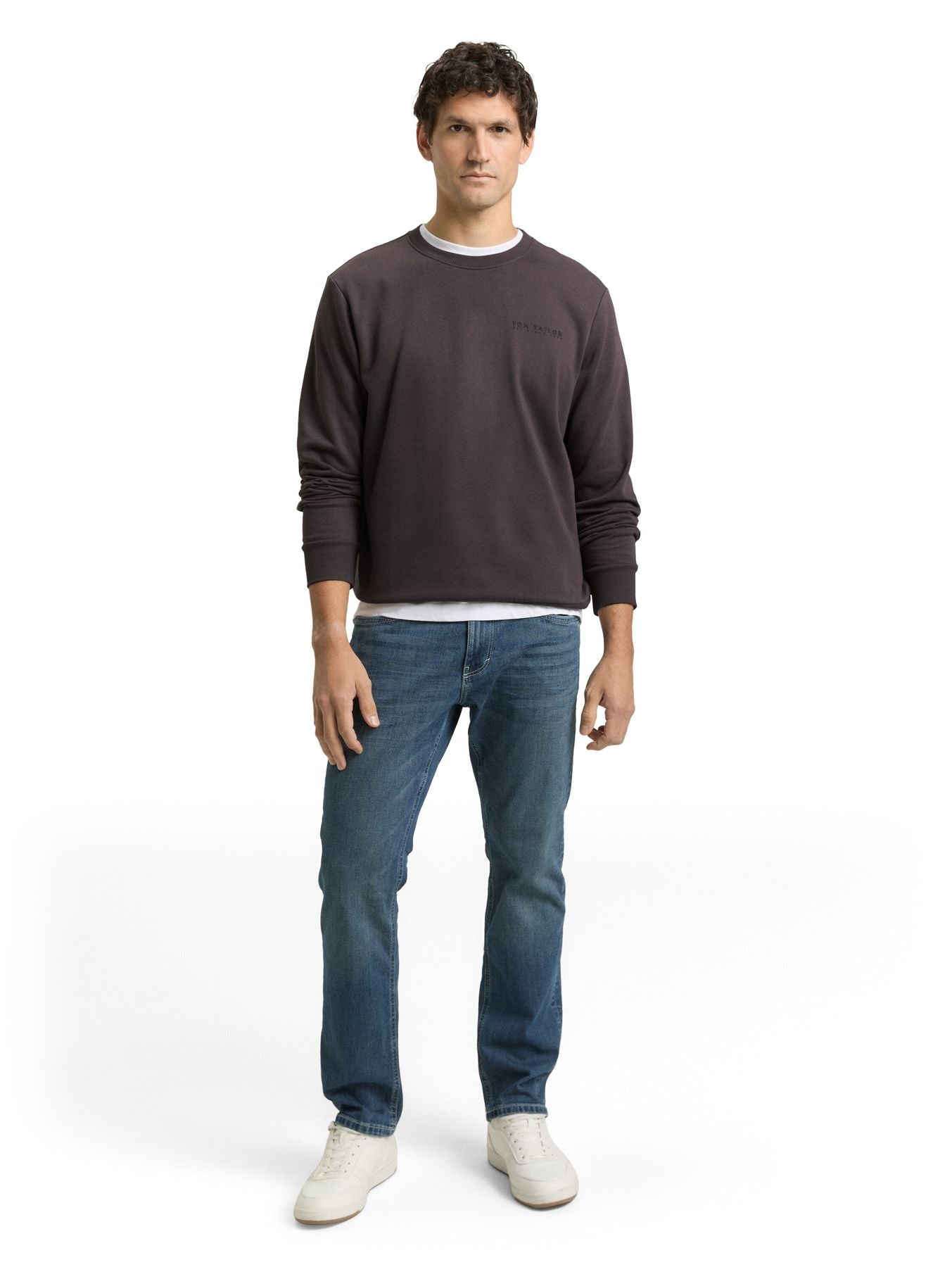 Sweatshirt mit Rundhalsausschnitt