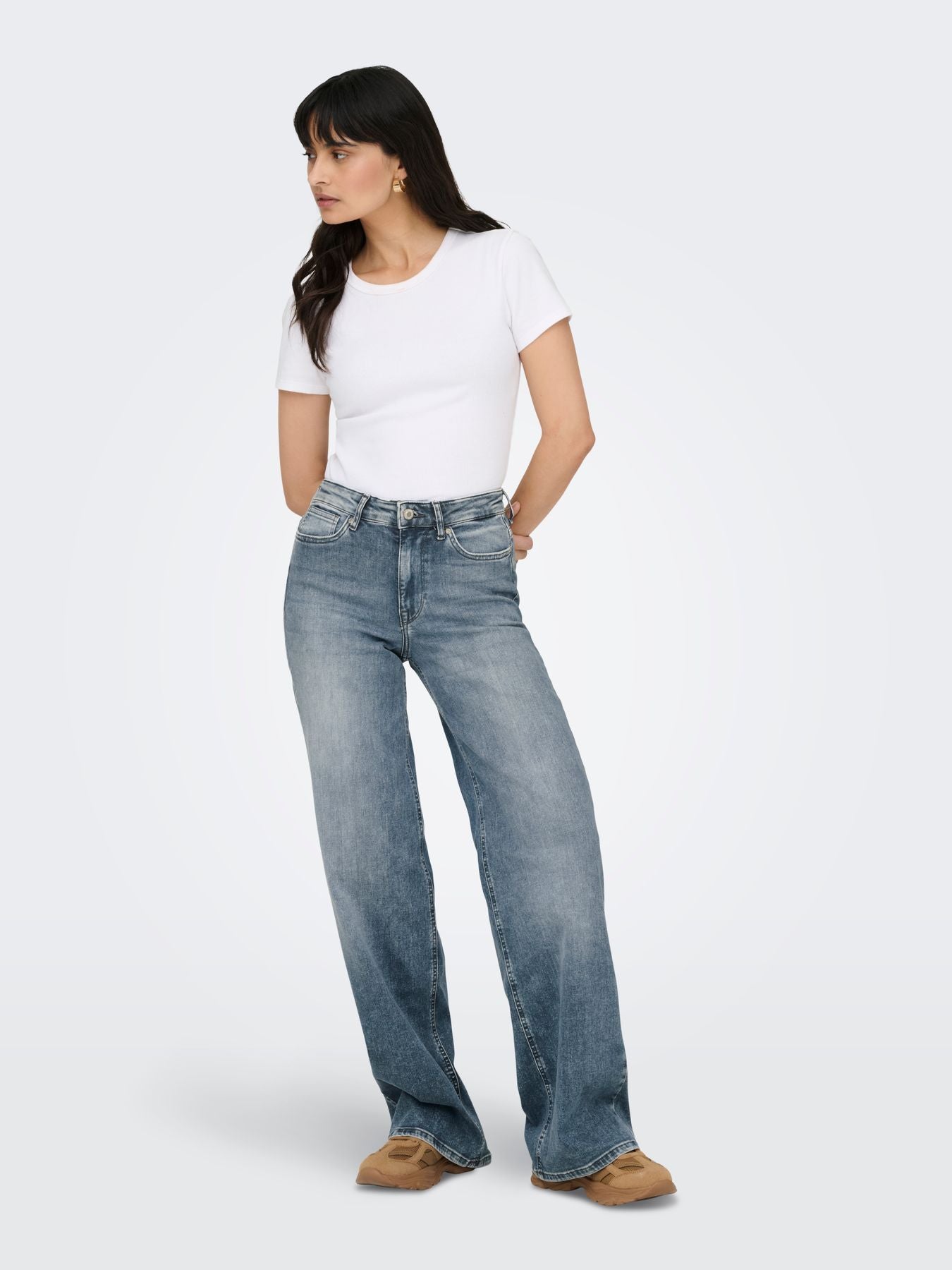 ONLMADISON BLUSH HW WIDE DNM REA570 NOOS