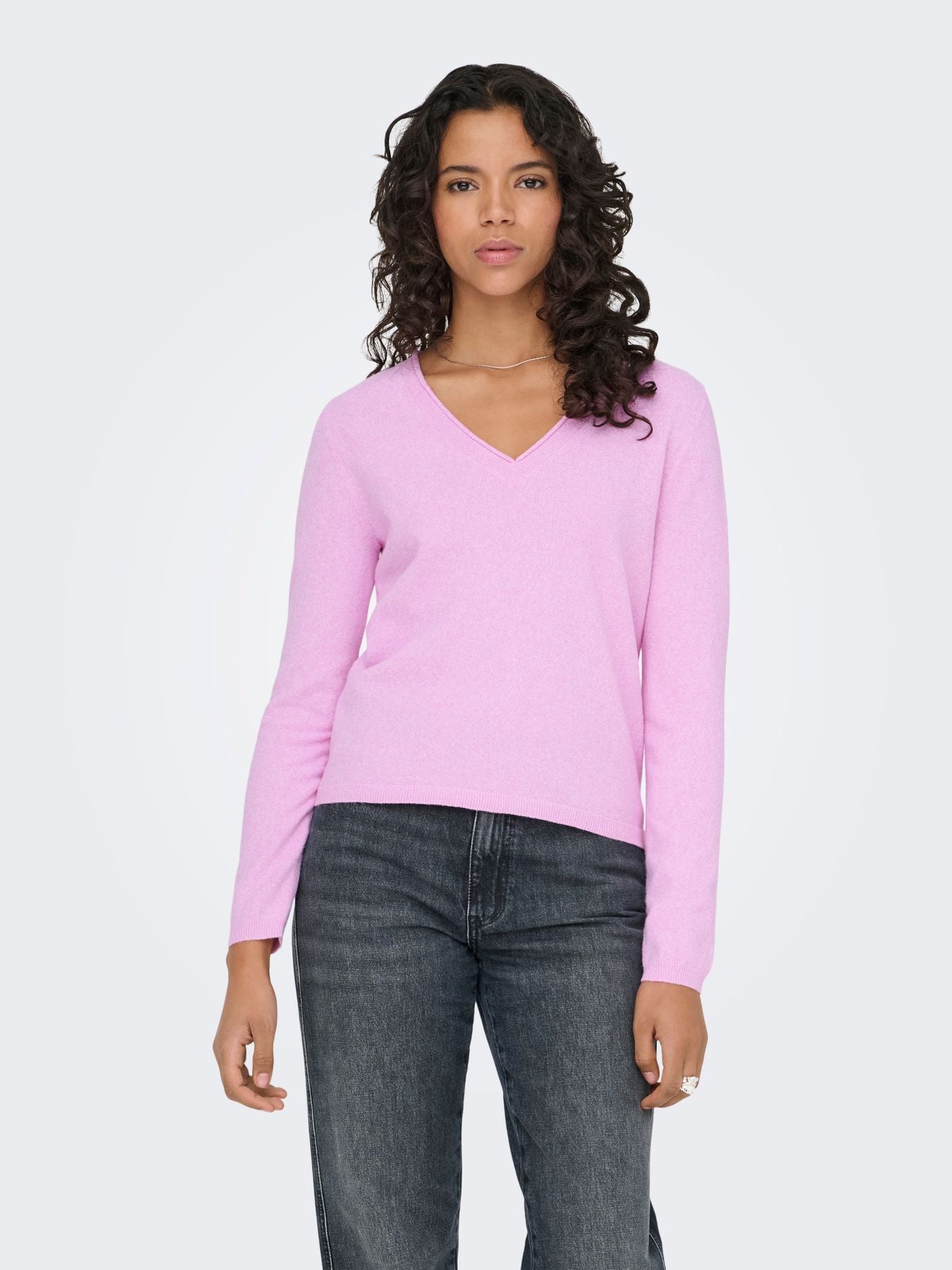 ONLLOYAL LS V-NECK PULLO KNT NOOS