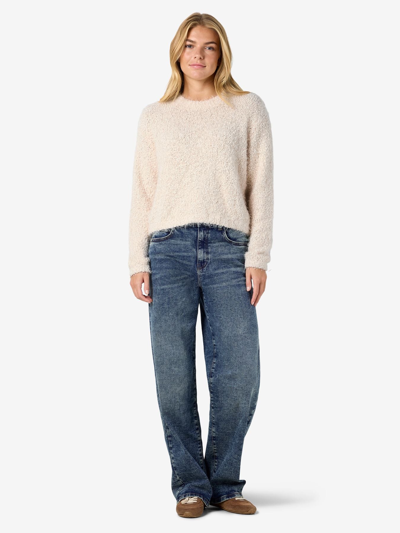 NMSASSY L/S O-NECK KNIT NOOS