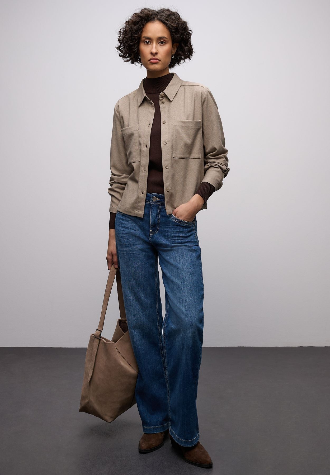 Hemdbluse mit Taschen